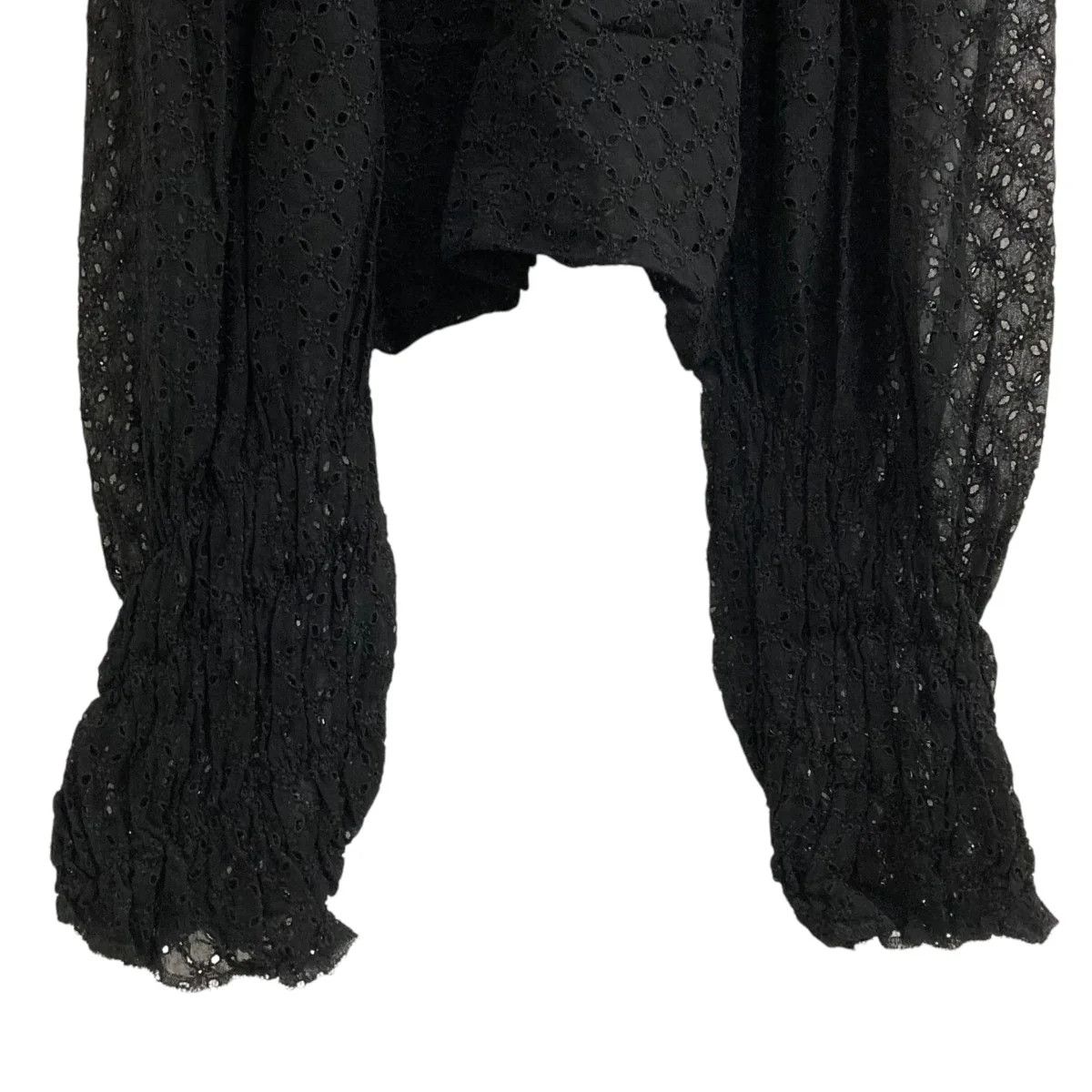 Comme des Garcons Lace Drop Crotch Sarouel Pants Size 30" / US 8 / IT 44 - 3 Thumbnail