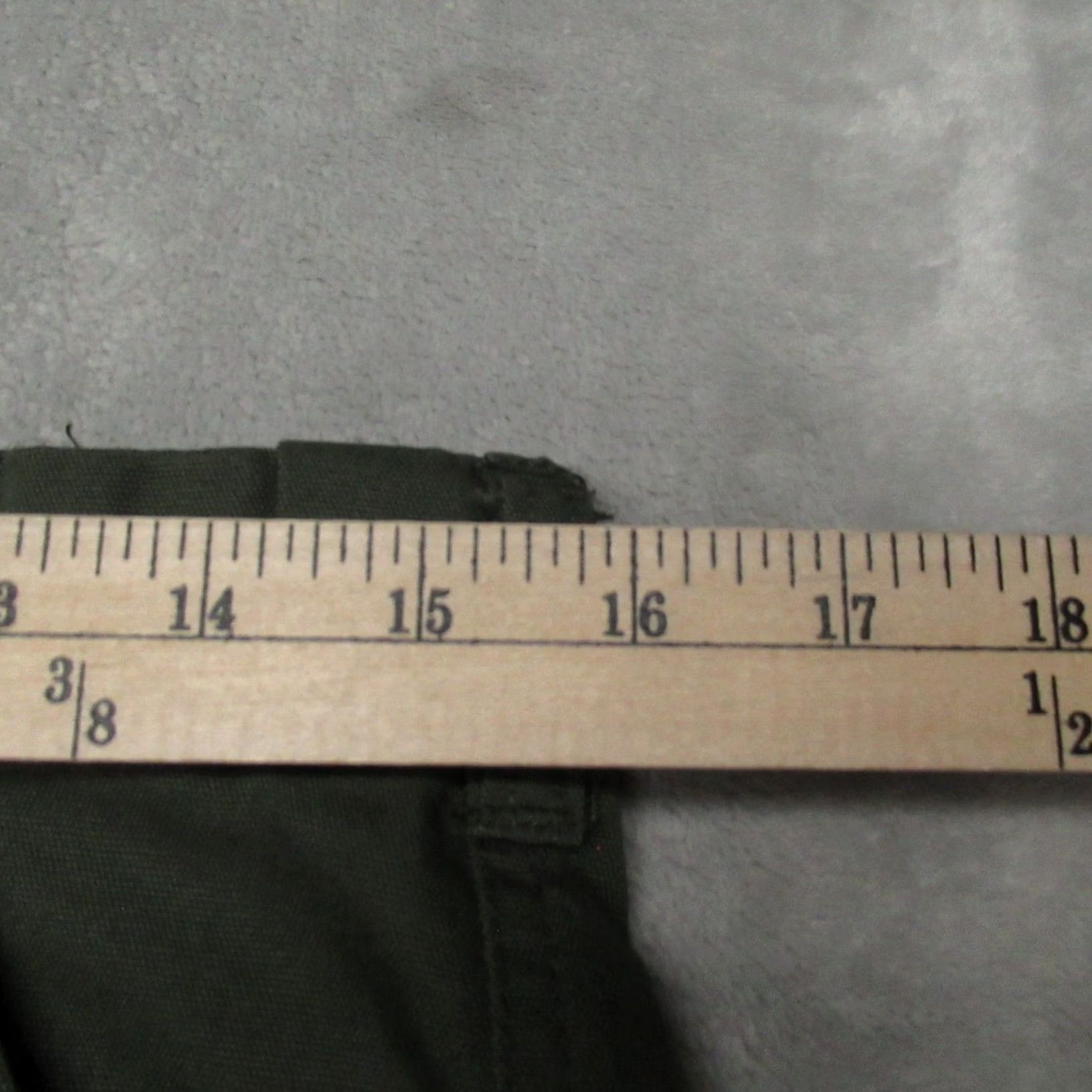 Vintage Boy Scouts of America Mens Convertible Cargo Pants Olive Green Canvas Size US 32 / EU 48 - 6 Thumbnail