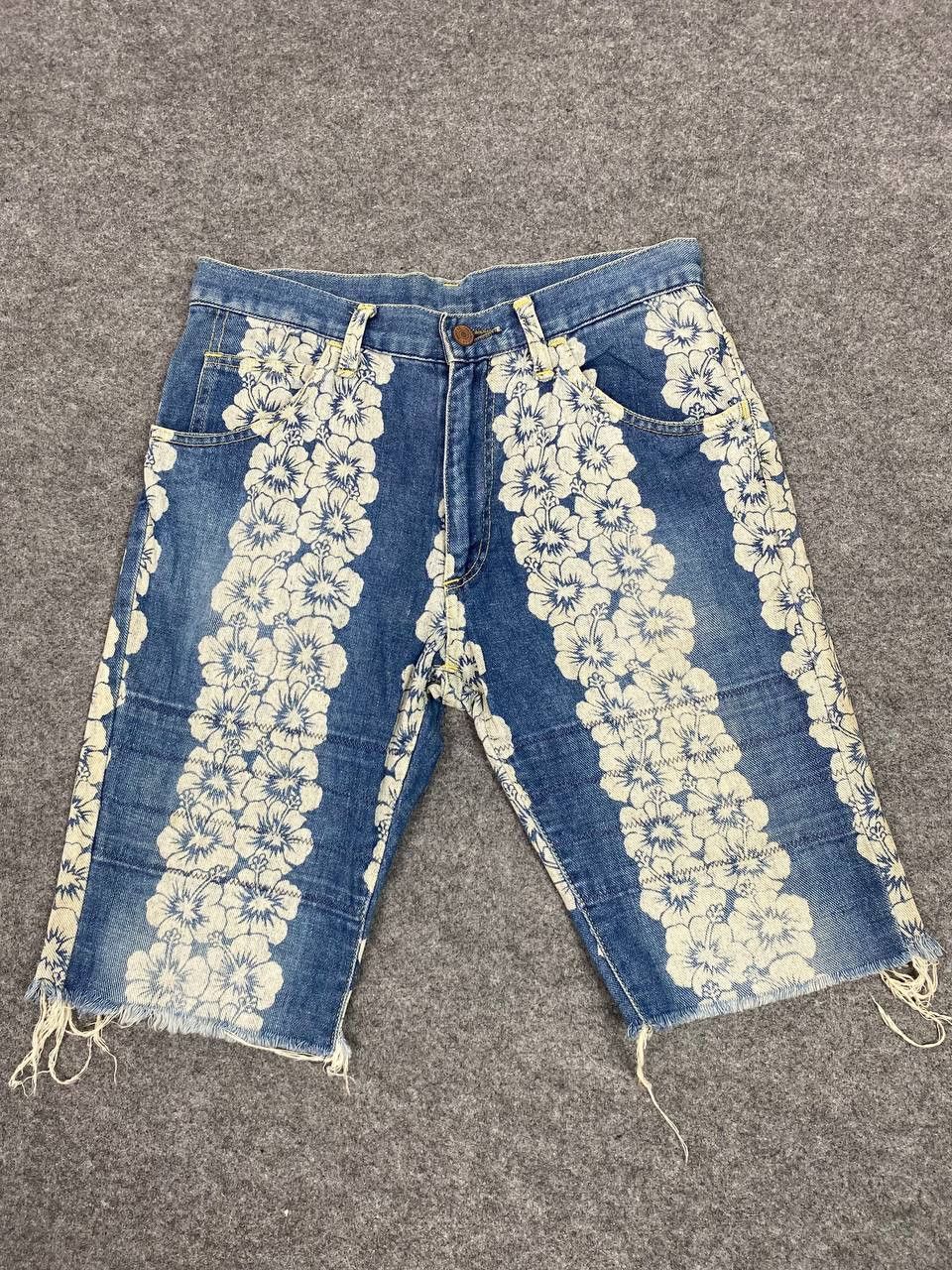 Hysteric Glamour vintage hysteric glamour floral all over print cropped denim Size US 30 / EU 46 - 6 Thumbnail