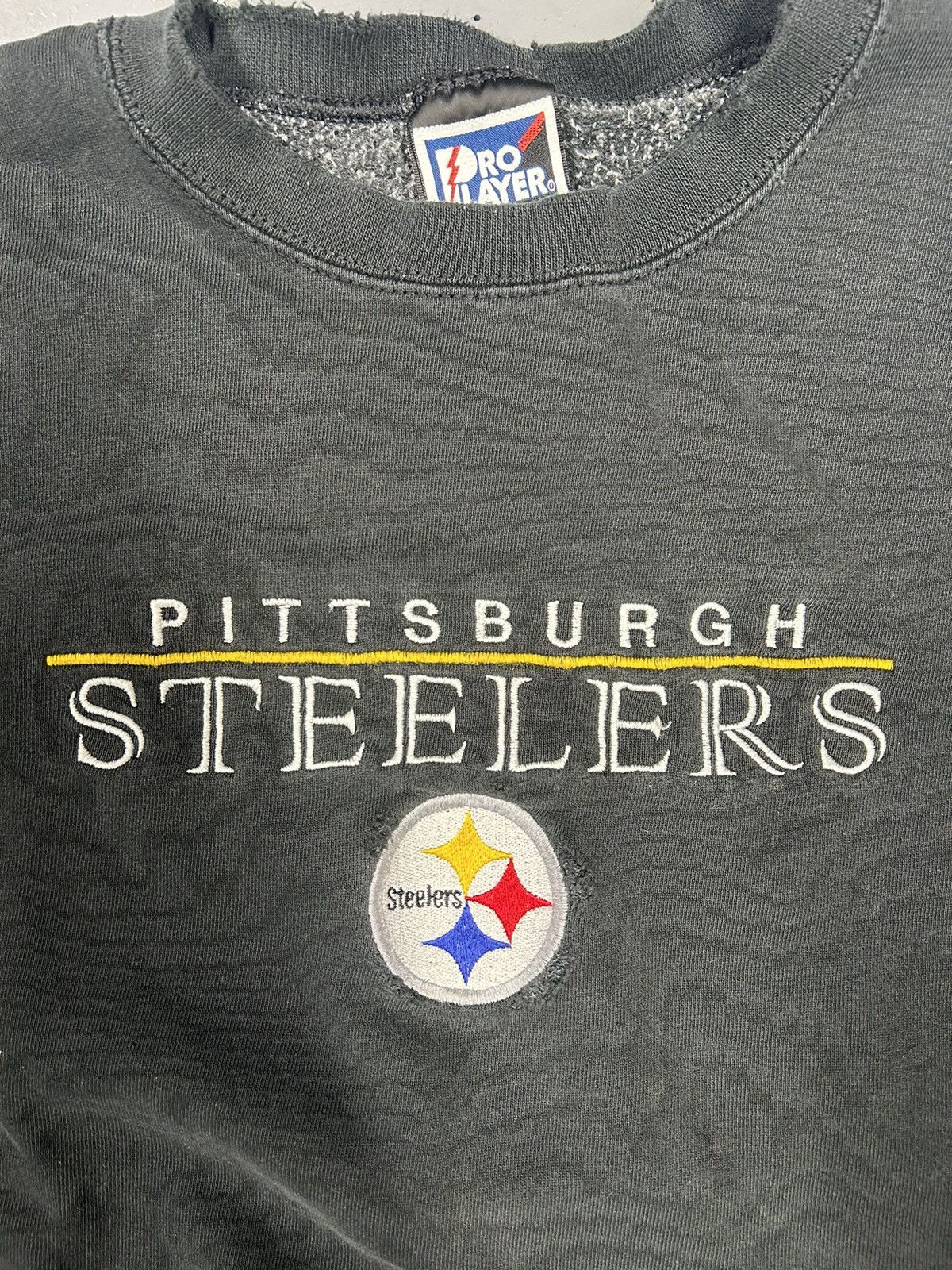 NFL × Vintage Crazy Vintage 90s Essential Pittsburgh Steelers Crewneck NFL Size US L / EU 52-54 / 3 - 2 Thumbnail