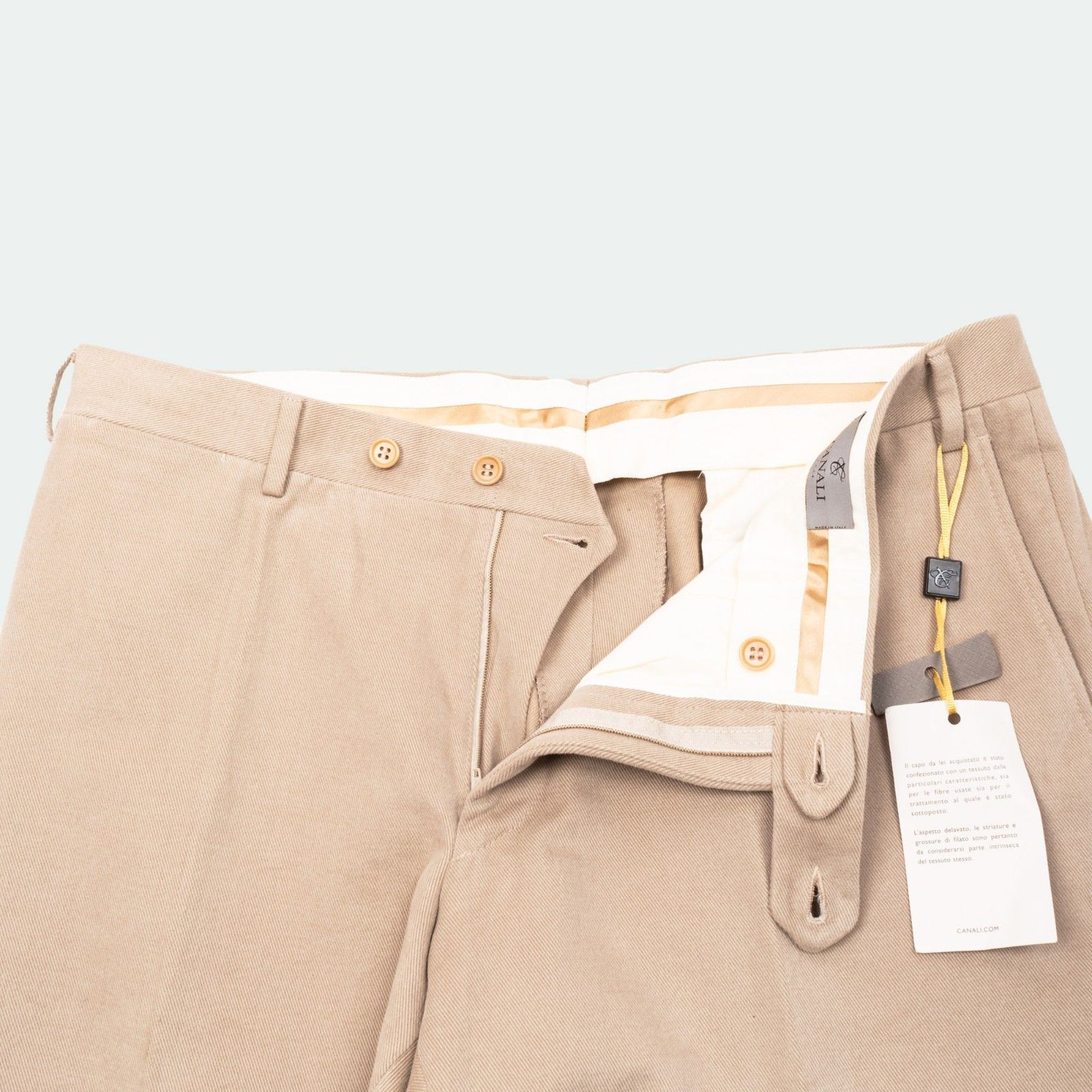 Canali New Canali Men Pants Casual Size IT54-XL, S2025 Size US 38 / EU 54 - 3 Thumbnail