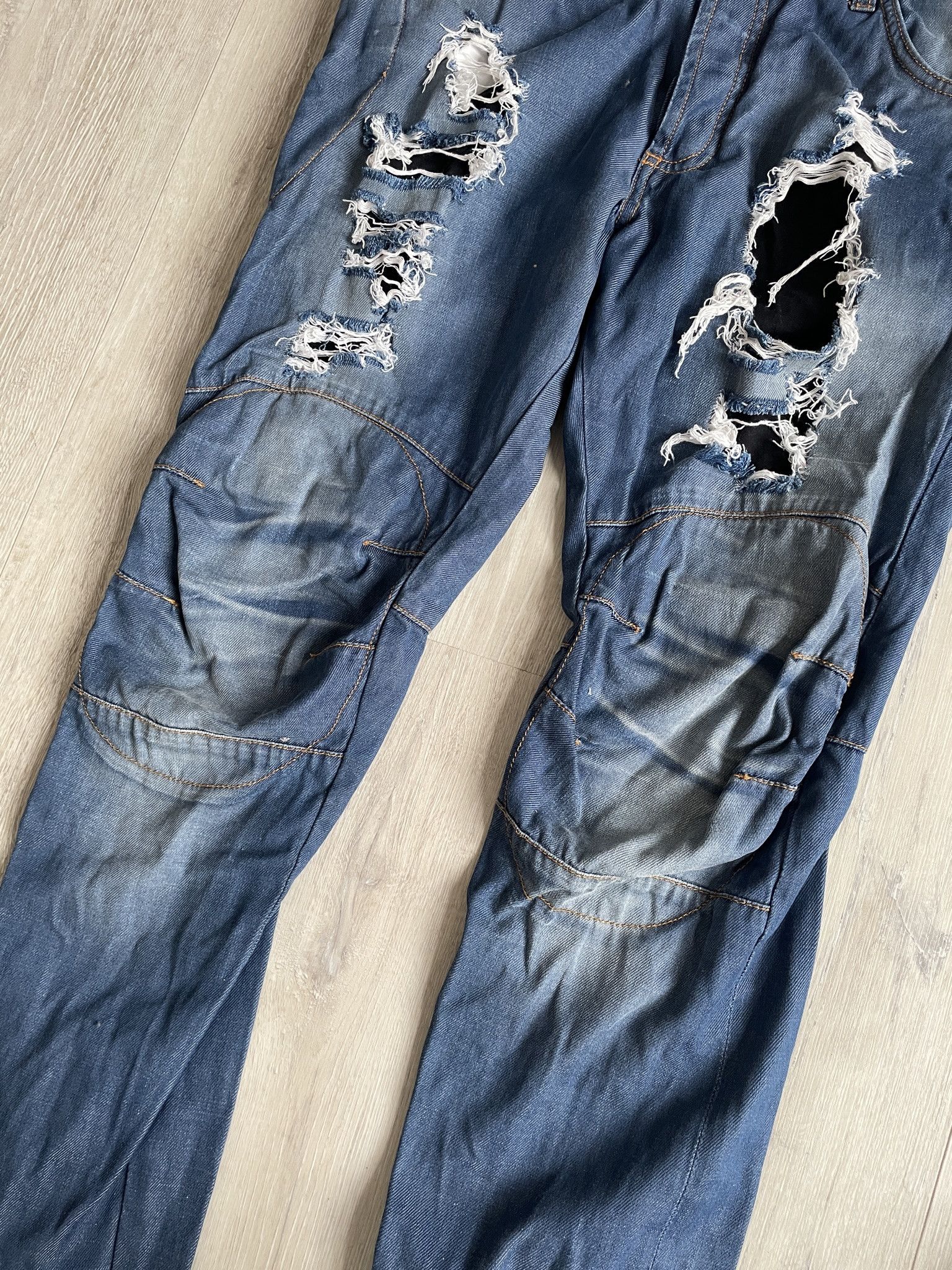 Balmain Balmain AW10 motorcycle jeans Size US 30 / EU 46 - 4 Thumbnail