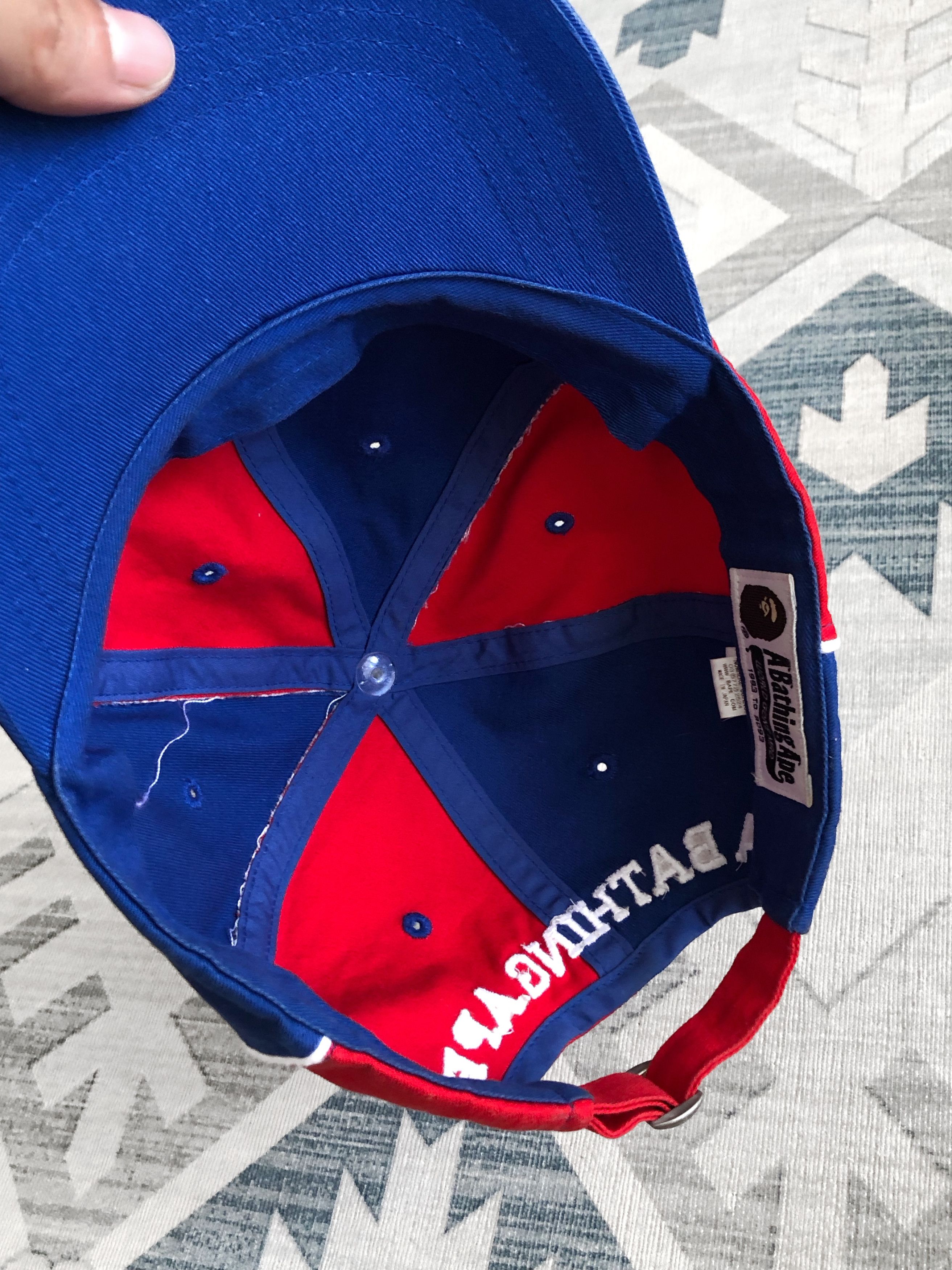 Bape RARE🔥SS17 BAPE PARIS STORE TRICOLOR PANEL HAT Size ONE SIZE - 9 Thumbnail