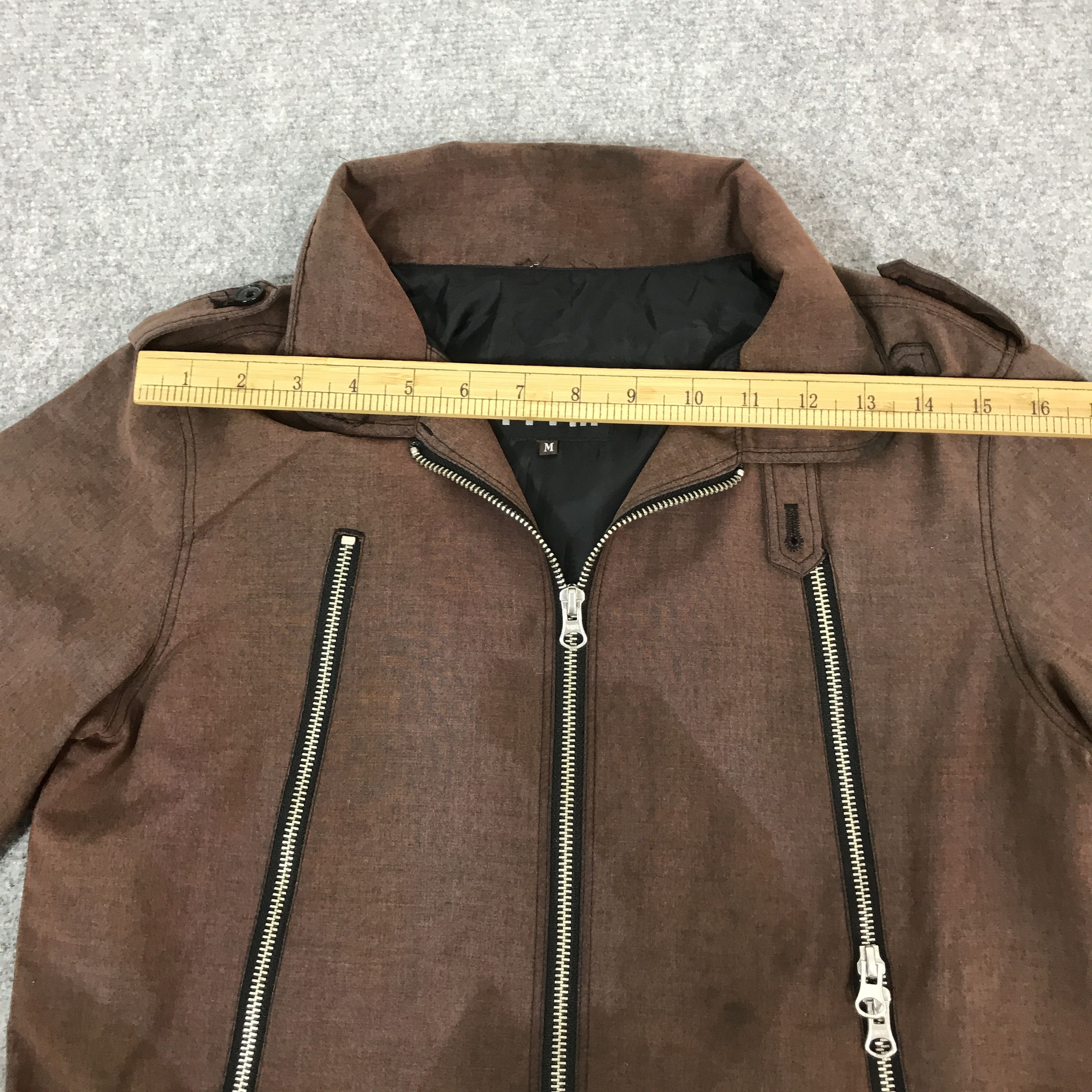PPFM JAPAN PPFM ACID WASH FADED JACKET Size US M / EU 48-50 / 2 - 5 Thumbnail