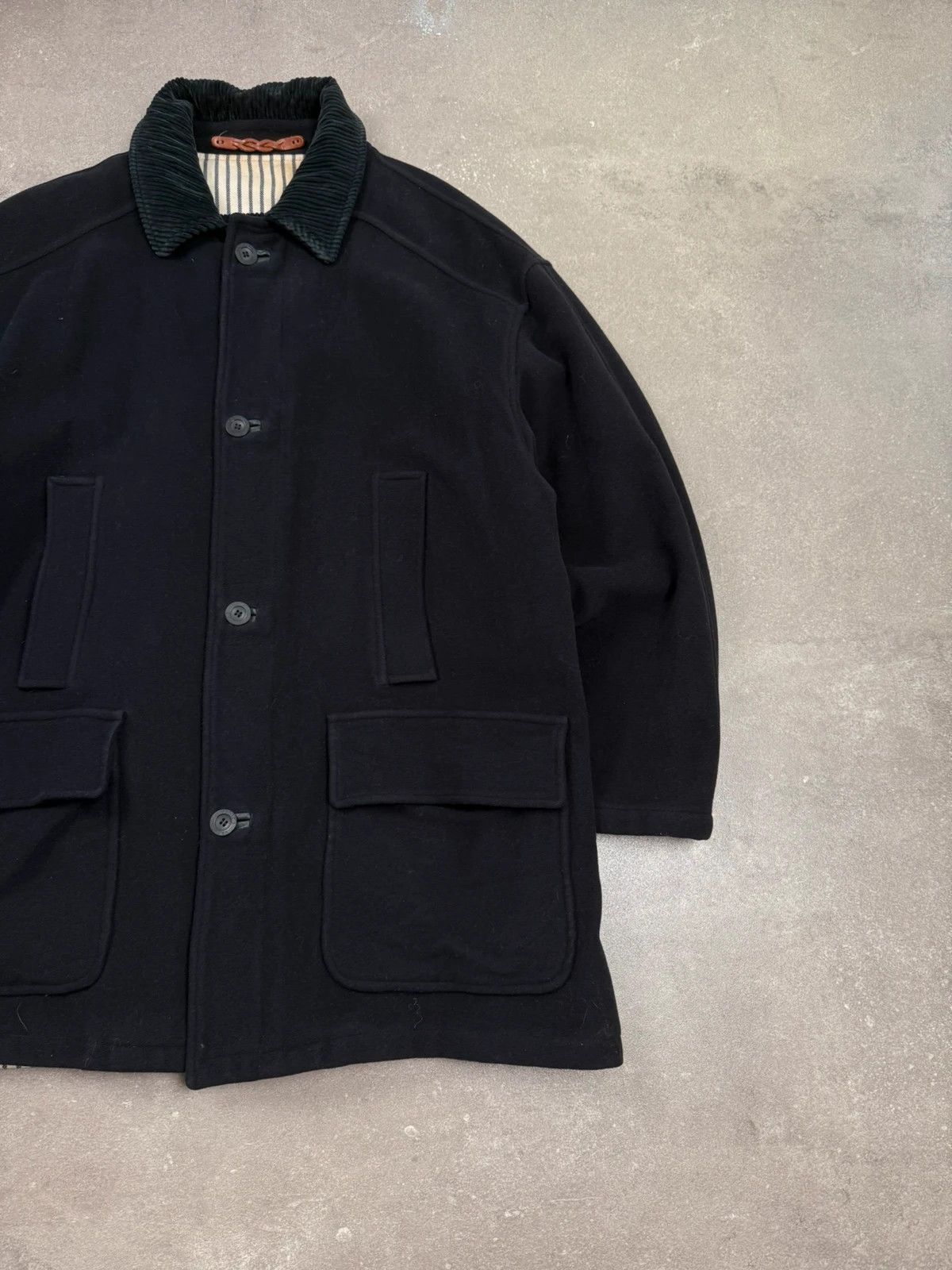 Ermenegildo Zegna Ermenegildo Zegna coat wool old money street wear Size US XL / EU 56 / 4 - 4 Thumbnail