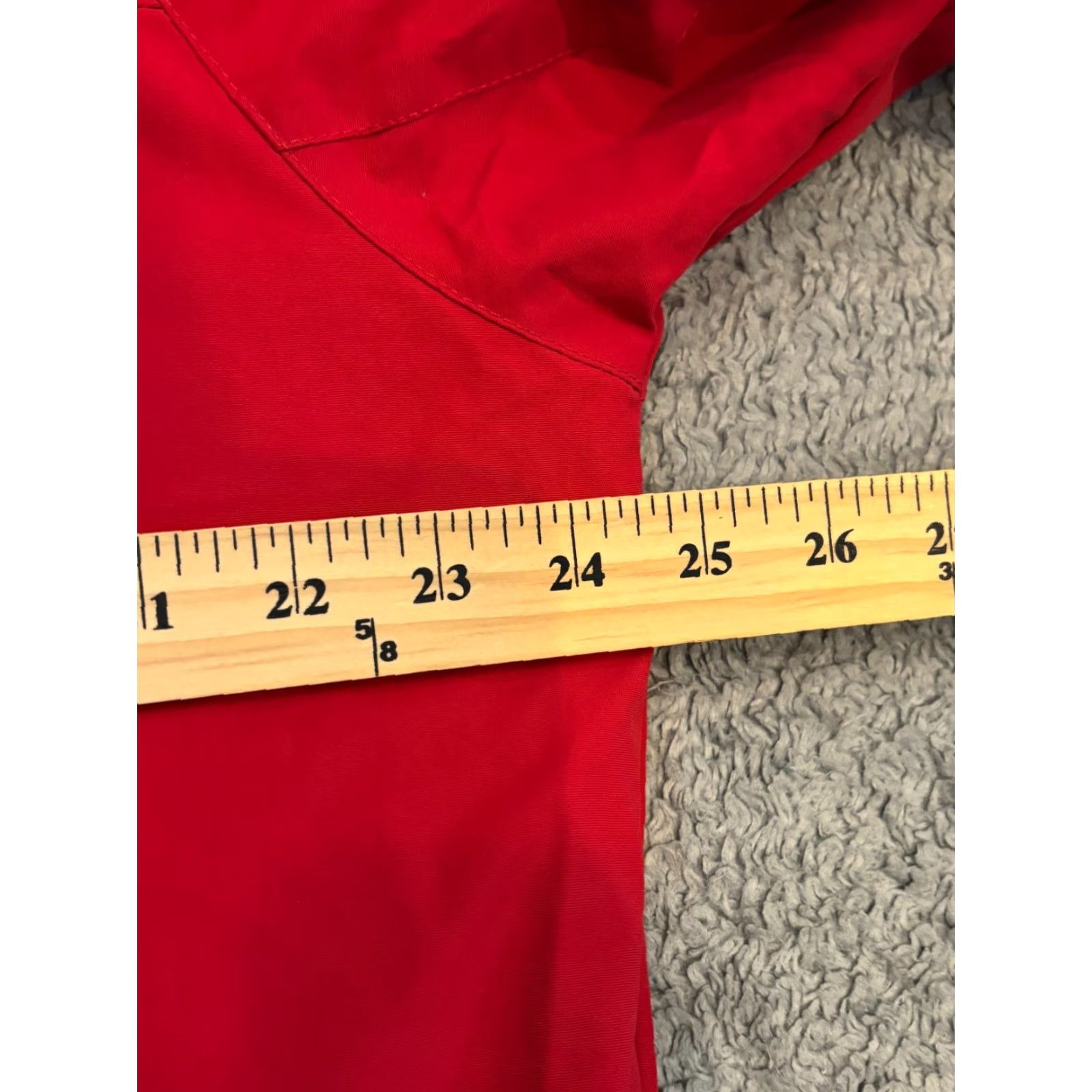 Lands' End Lands' End Jacket Mens Large Red Full Zip Coat Nylon Poly Blend Parka Regular Size US L / EU 52-54 / 3 - 3 Thumbnail