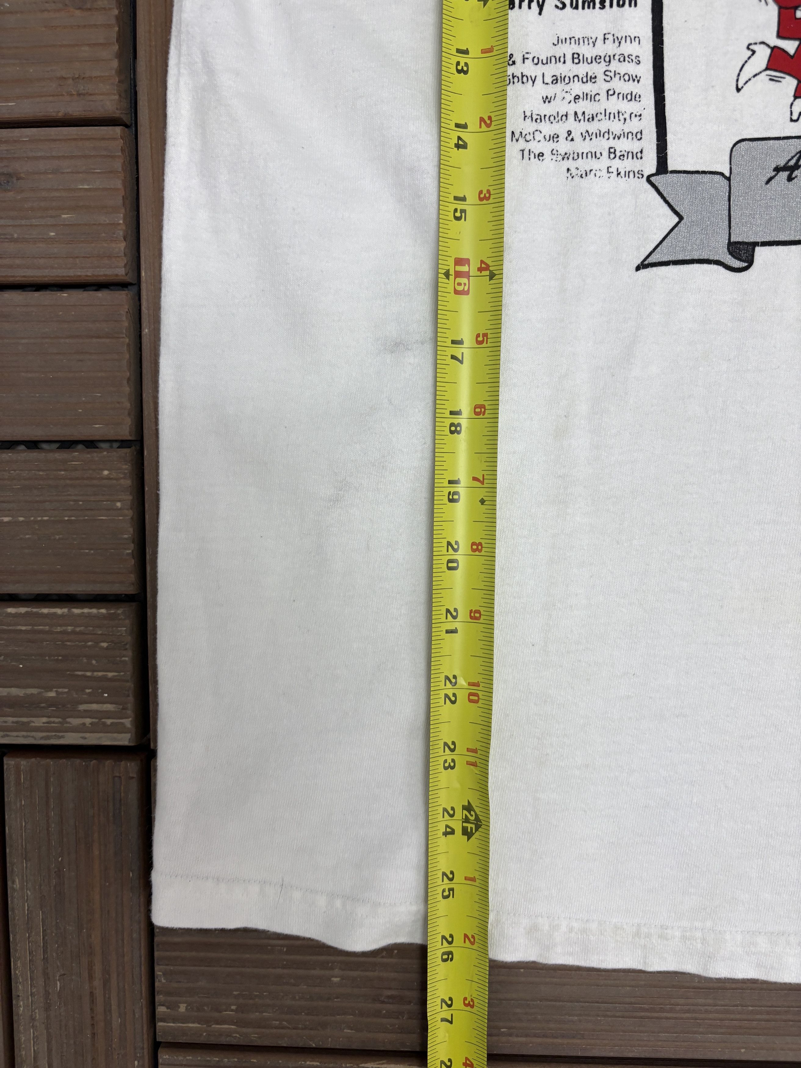 Vintage Havelock Country Jamboree 1999 Vintage White T-Shirt Tee Size US M / EU 48-50 / 2 - 7 Thumbnail
