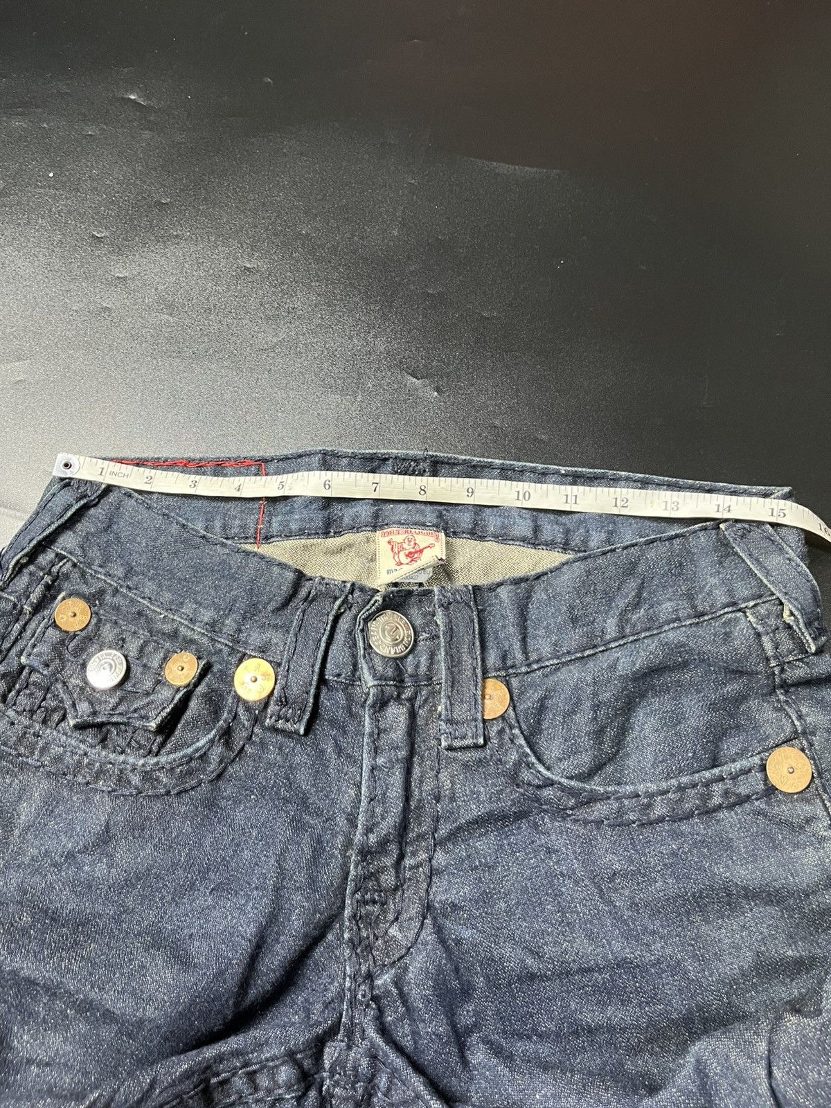 If Six Was Nine × Japanese Brand × Le Grande Bleu (L.G.B.) SUPER FLARE TRUE RELIGION SPIDER Style Size US 30 / EU 46 - 13 Thumbnail