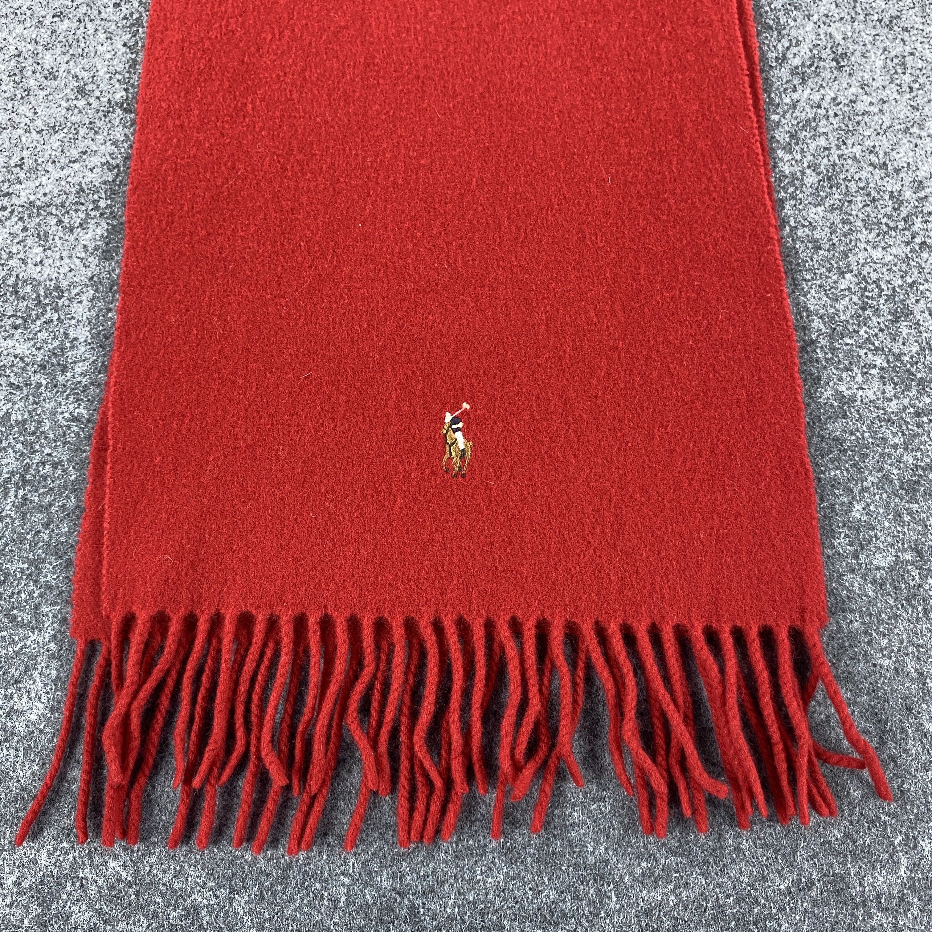 Polo Ralph Lauren × Vintage Polo Ralph Lauren Scarf # Muffler # Neckwear # D438 Size ONE SIZE - 6 Thumbnail