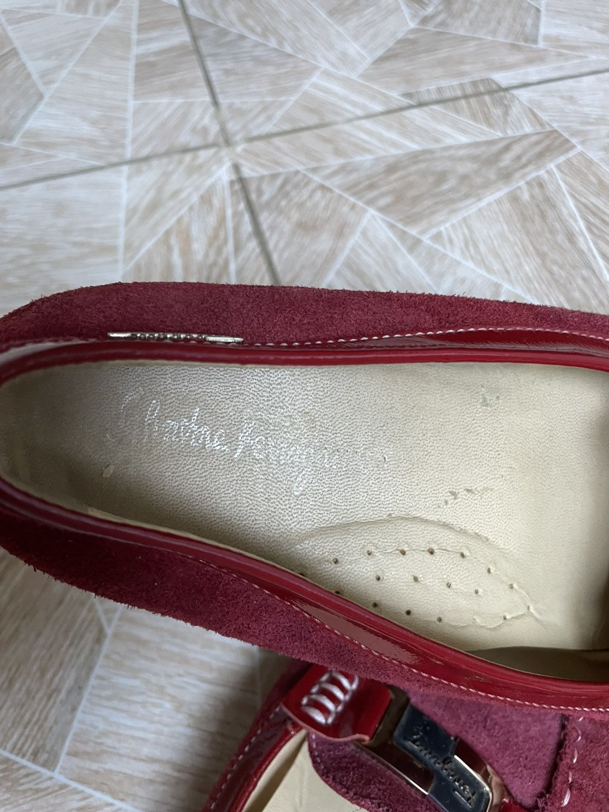 Salvatore Ferragamo Salvatore Ferragamo Parigi Suede Gancini Bit Driving Loafers Size US 8.5 / EU 41-42 - 14 Thumbnail