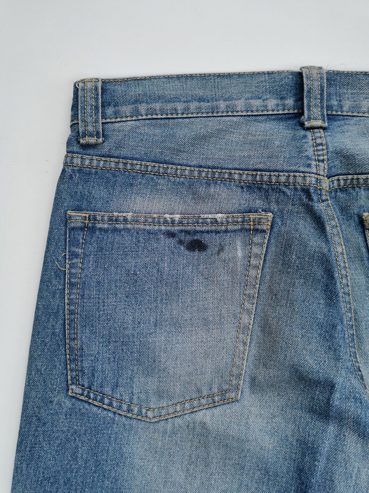 Boycott Boycott Japan Reworked Distressed Denim Jeans Size US 32 / EU 48 - 8 Thumbnail