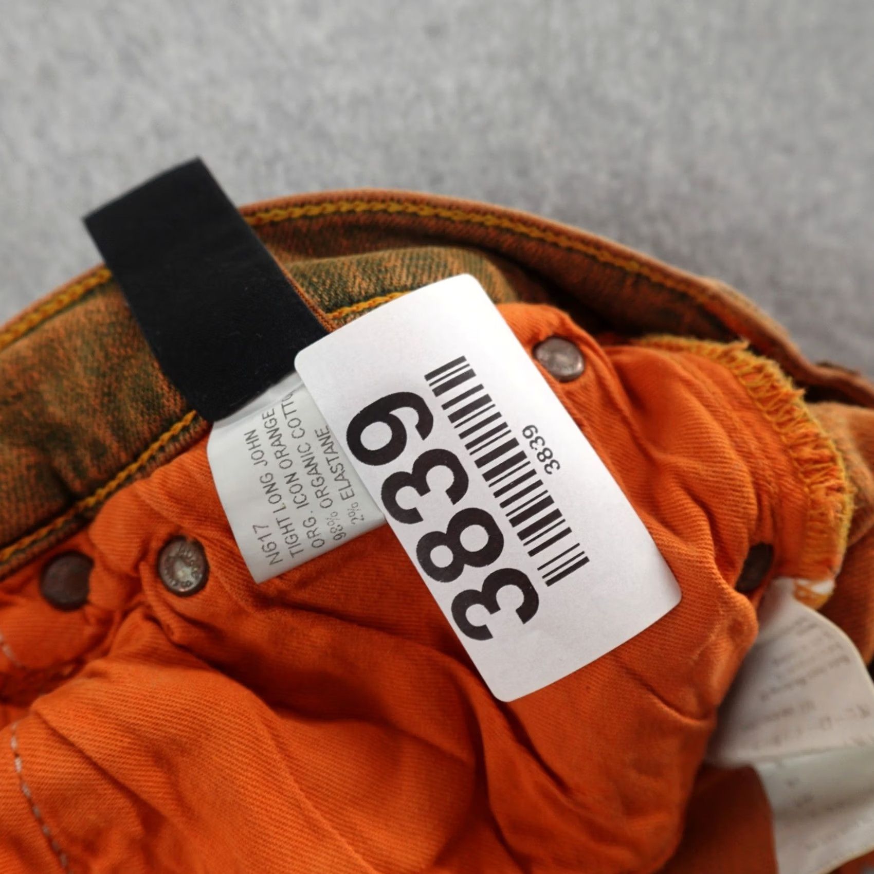 Nudie Jeans Nudie Jeans Co Jeans 30 (30X32) Orange Slim 5-Pocket Logo Mens Boys Ladies Womens Size US 30 / EU 46 - 5 Thumbnail
