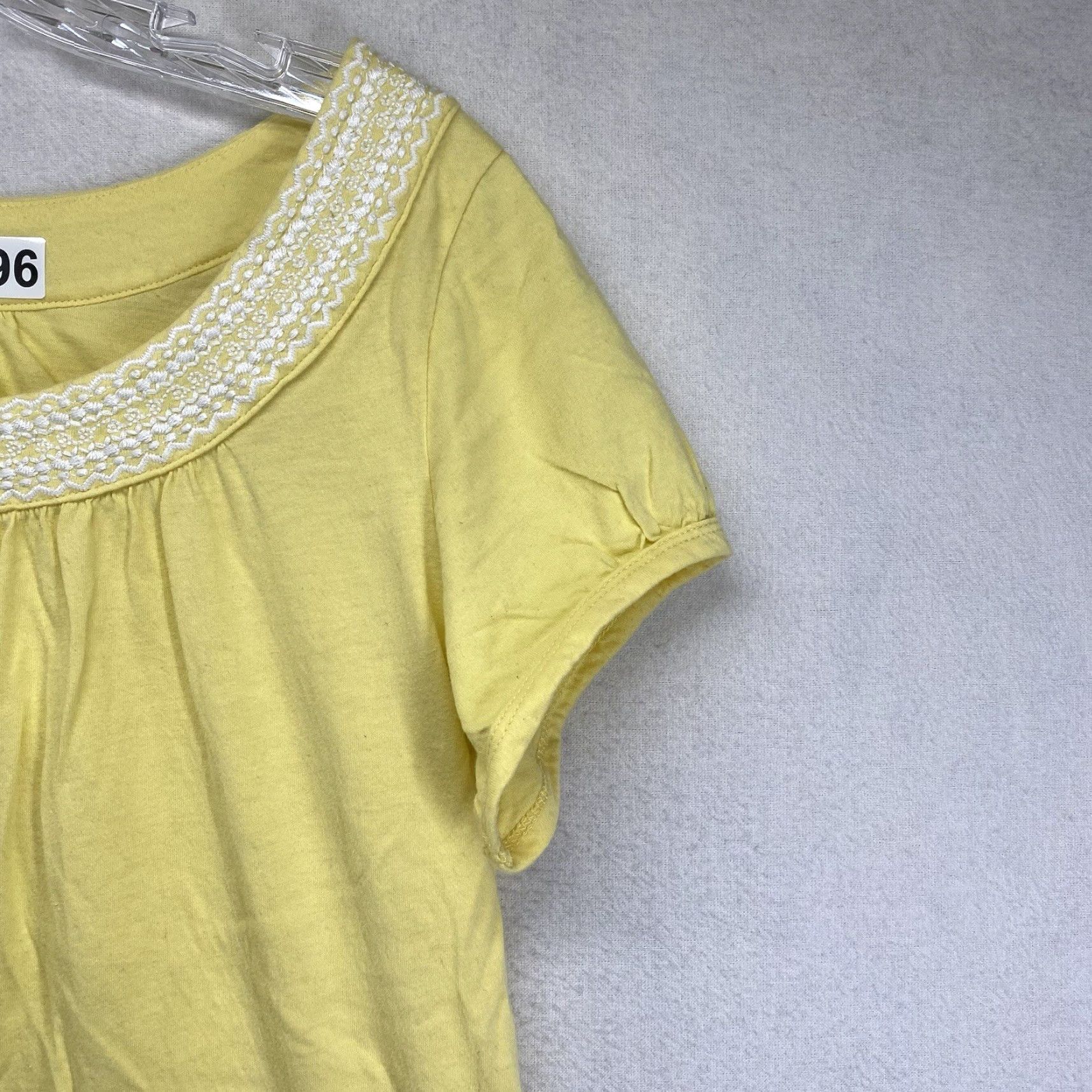 Vintage Hannah Women’s Yellow Short Sleeve Blouse Size Medium Sunflower Embroidered 90s Size M / US 6-8 / IT 42-44 - 6 Thumbnail