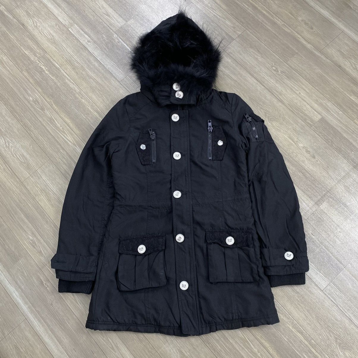 14th Addiction 2000s Tralala - Kmrii Goa Lgb Style Raccoon Fur Jacket Parka Size US M / EU 48-50 / 2 - 2 Thumbnail