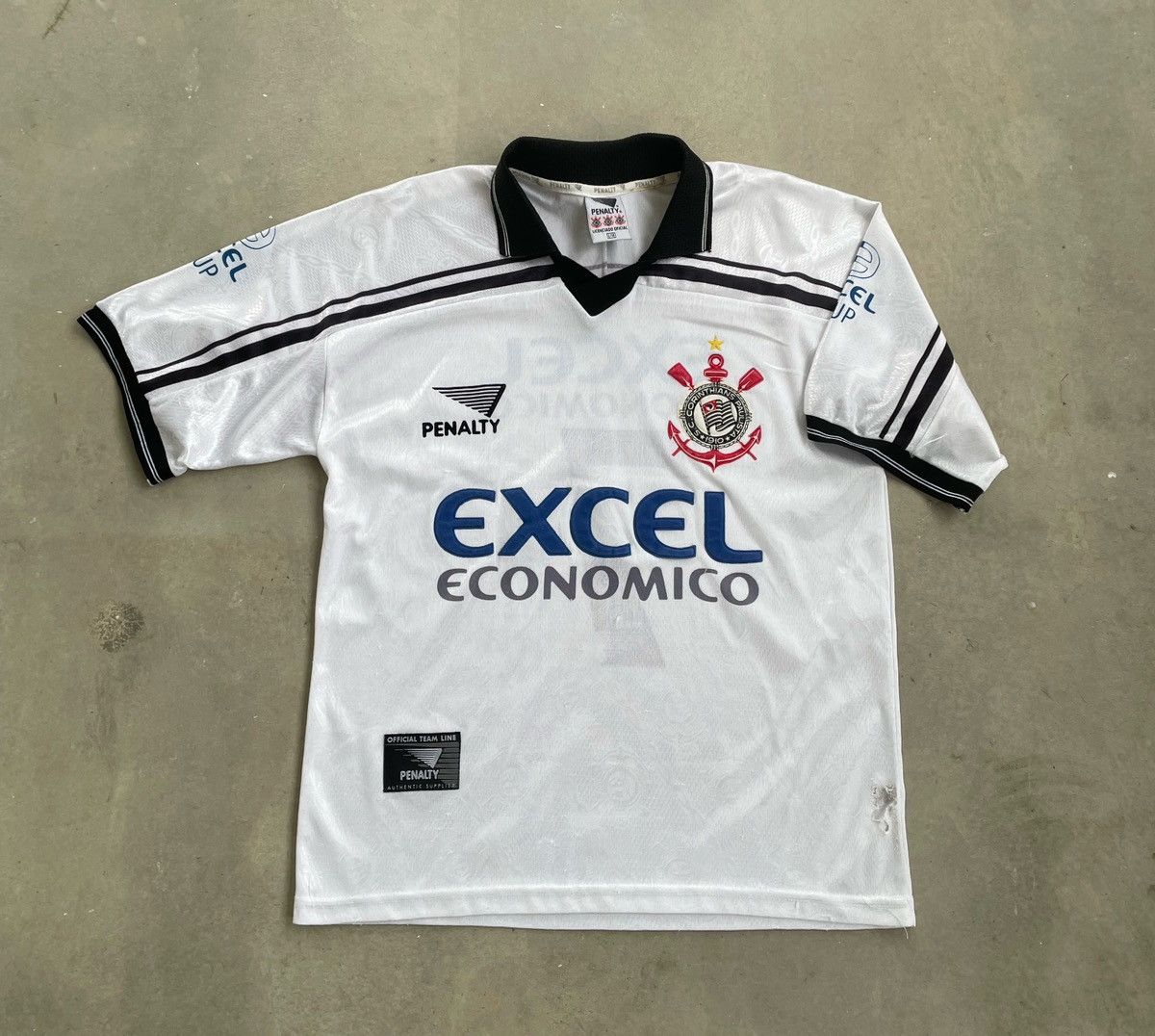 VINTAGE PENALTY 1997/98 CORINTHIANS HOME JERSEY
