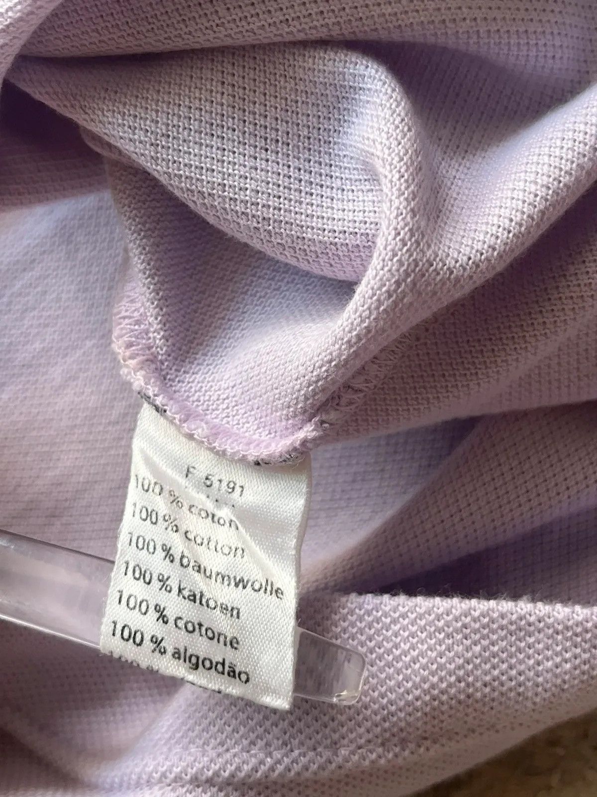 Lacoste Lacoste Women's Sz 40 / L Top Tank Lilac Rare Size L / US 10 / IT 46 - 9 Thumbnail