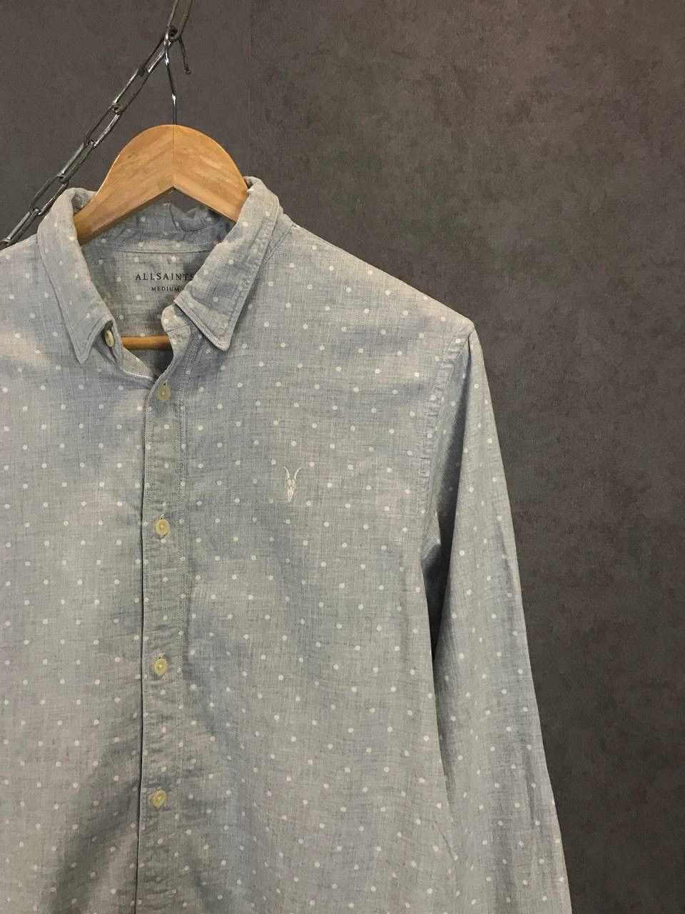 Allsaints Allsaints designer monogram logo shirt Size US M / EU 48-50 / 2 - 2 Thumbnail