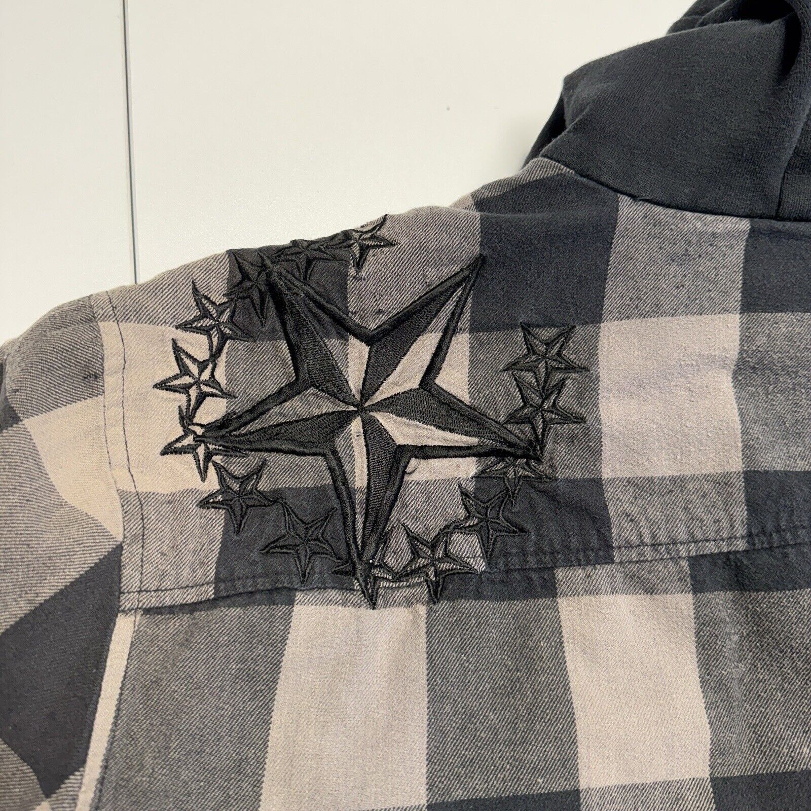 Vintage So Cal Button Up Jacket Mens XL Plaid Insulated Hoodie Embro Size US XL / EU 56 / 4 - 10 Thumbnail