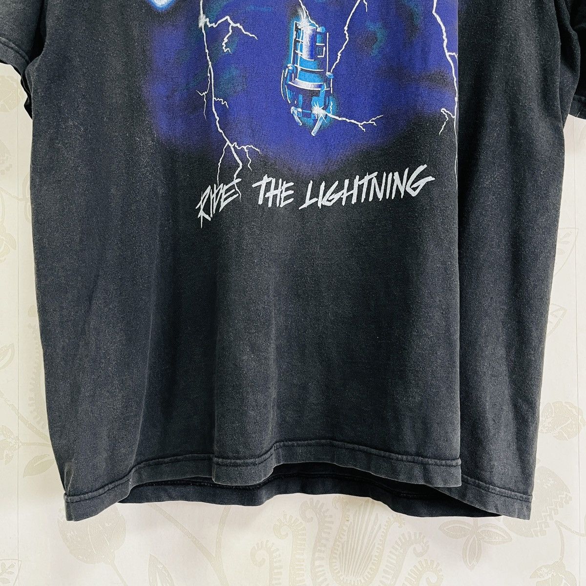 Metallica Vintage Metallica Ride The Lightning TShirt Size US L / EU 52-54 / 3 - 7 Thumbnail