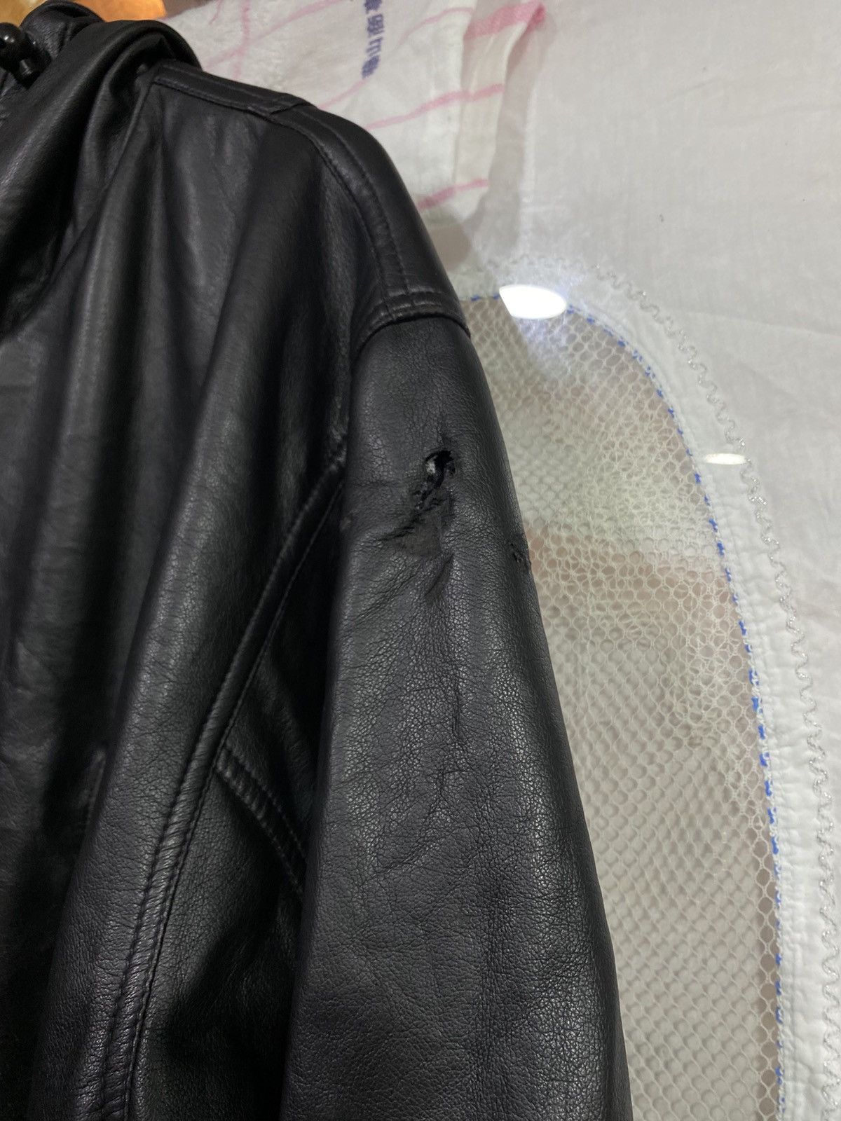Japanese Brand Parka Leather Jacket AJ sport Size US L / EU 52-54 / 3 - 5 Thumbnail