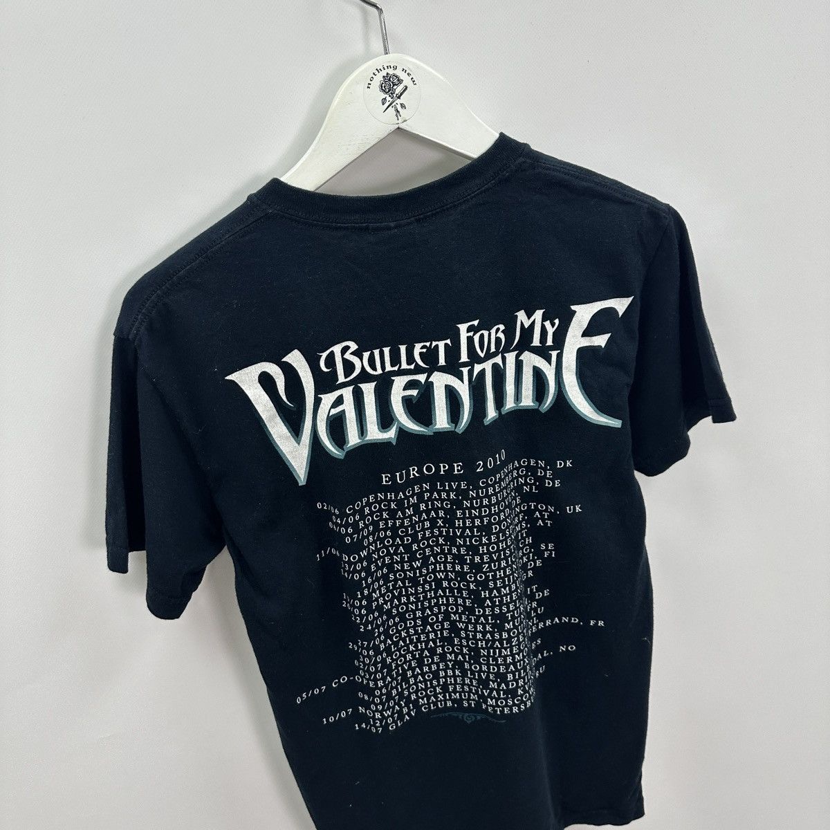 Band Tees Vintage 00s Bullet For My Valentine Europe tour 2010 tee y2k Size US S / EU 44-46 / 1 - 3 Thumbnail