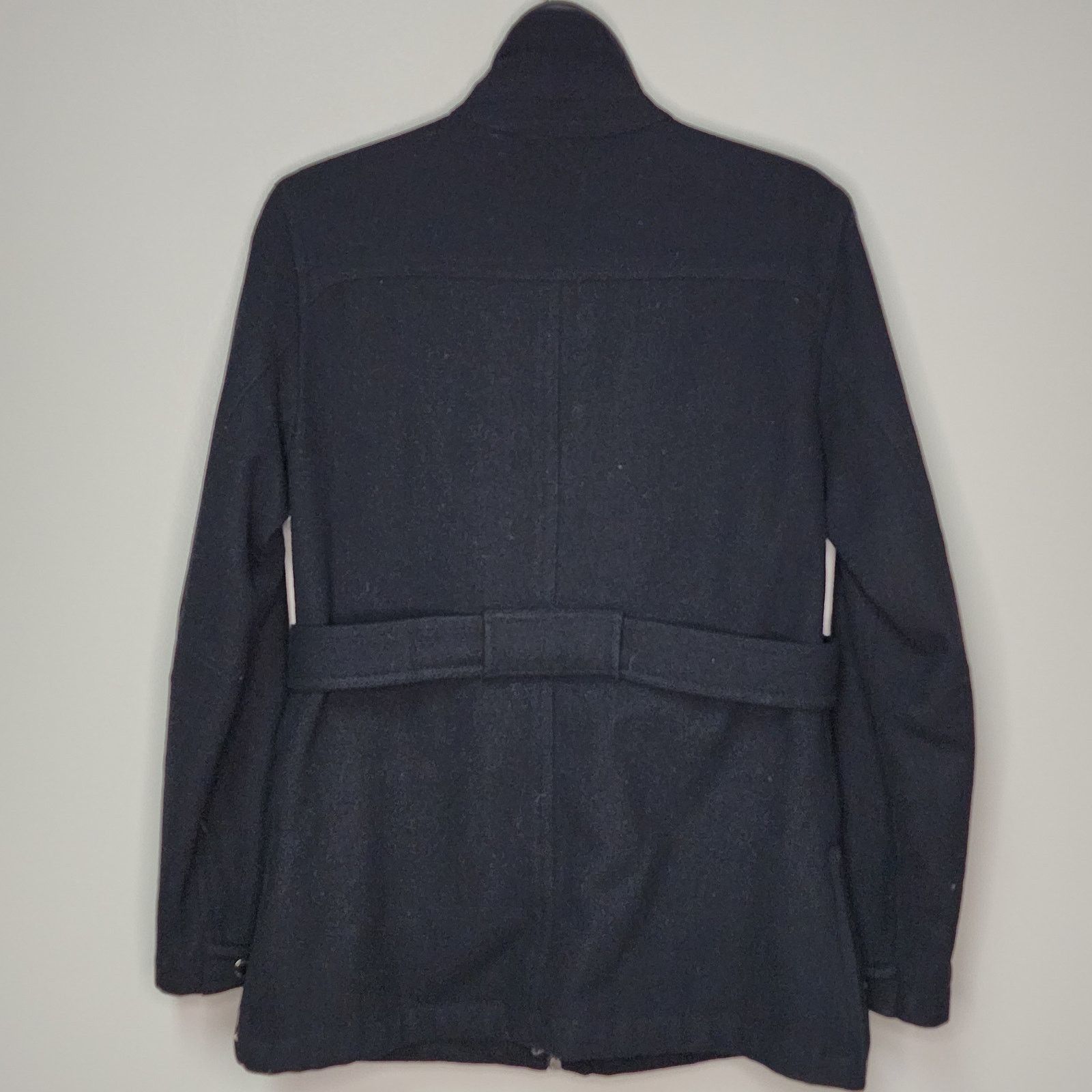 Tommy Hilfiger Vintage Women's Hilfiger Belted Wool Coat size XS Size XS / US 0-2 / IT 36-38 - 2 Thumbnail