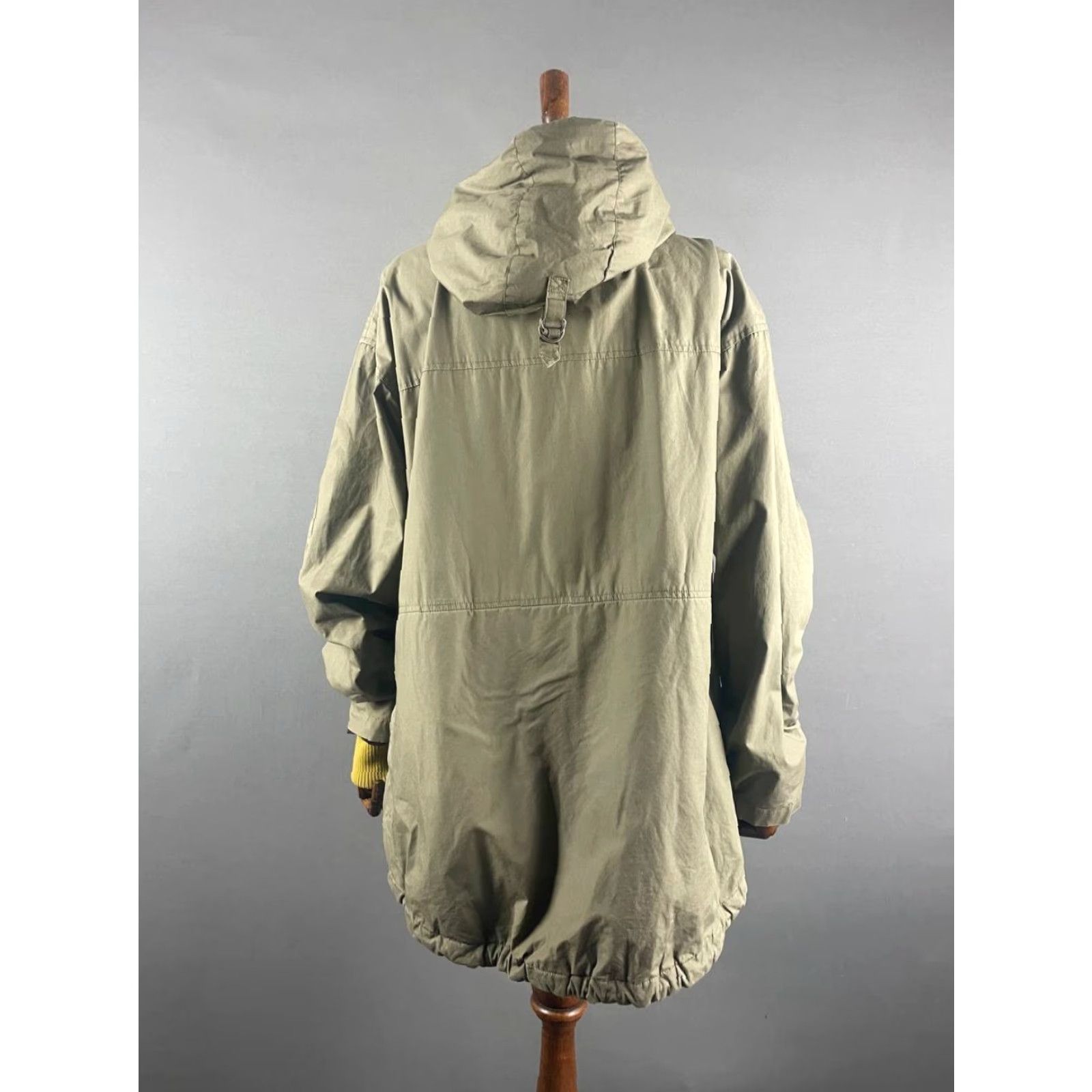 Olive Gudrun Sjoden Womens Hooded Jacket Olive Cotton Full Zip L Olive Hooded Jacket Womens Regular Size L - Gudrun Sjoden - Jacket Size L / US 10 / IT 46 - 2 Thumbnail