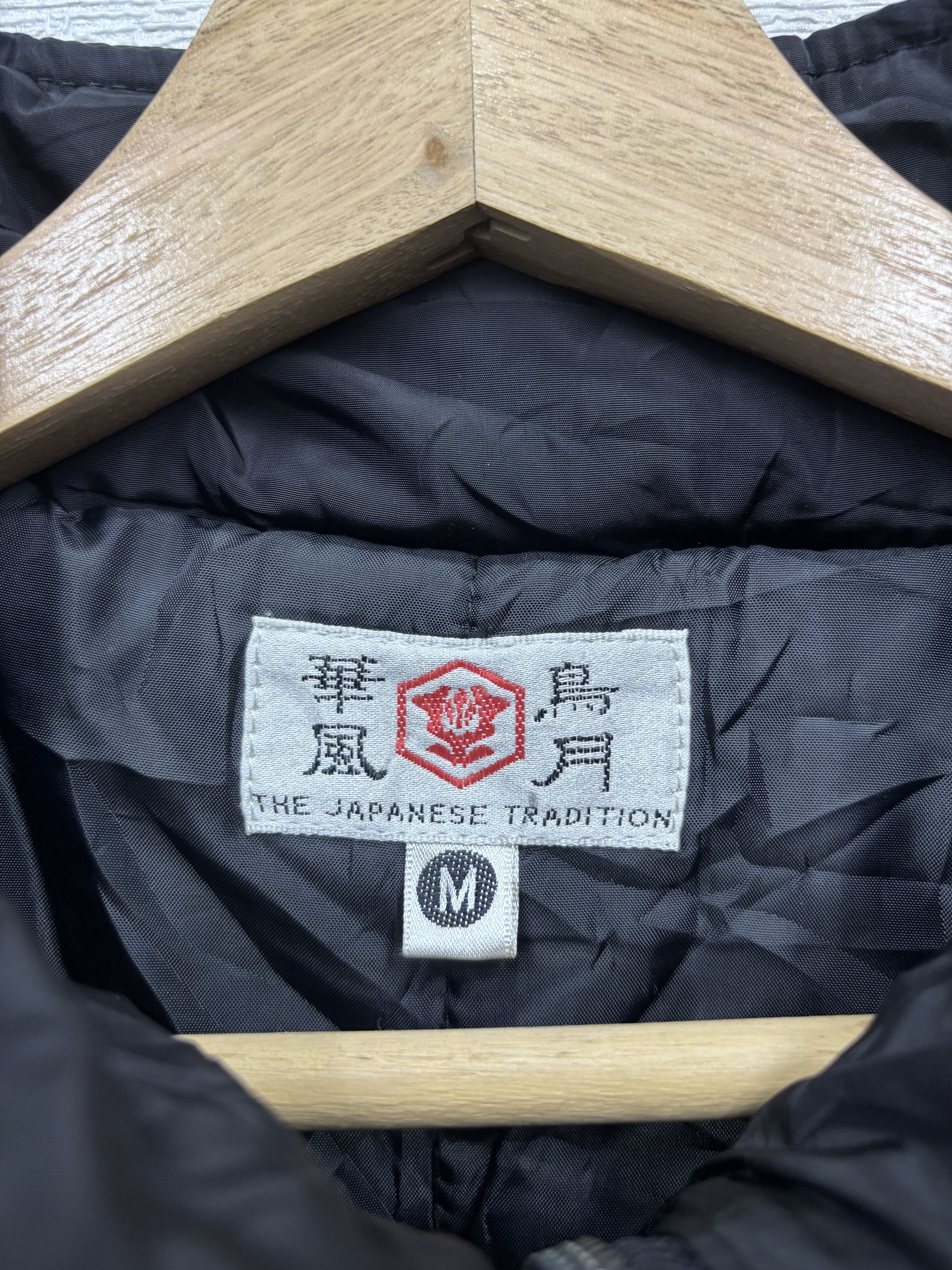 14th Addiction OG🇯🇵GEISHA JAPANESE EMBROIDERY NYLON PUFFER JACKET Size US M / EU 48-50 / 2 - 8 Thumbnail