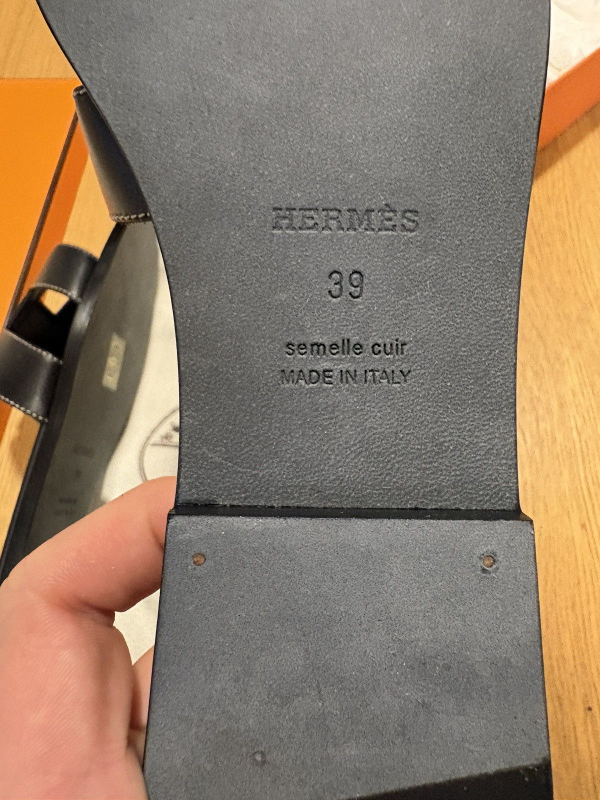 Hermes Hermes oran sandal Size US 9 / IT 39 - 3 Thumbnail