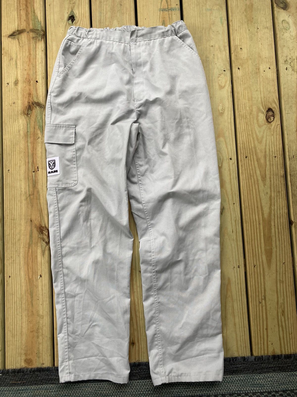 Vintage Vintage gray dodge ram cargo pants Size US 36 / EU 52 - 5 Thumbnail