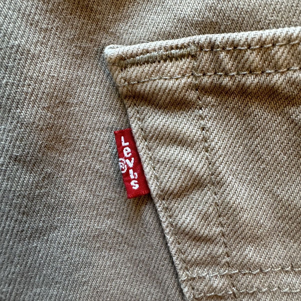 Levi's Vintage Levis’ 501 30x30 rare size Khaki Jeans Size US 30 / EU 46 - 8 Thumbnail