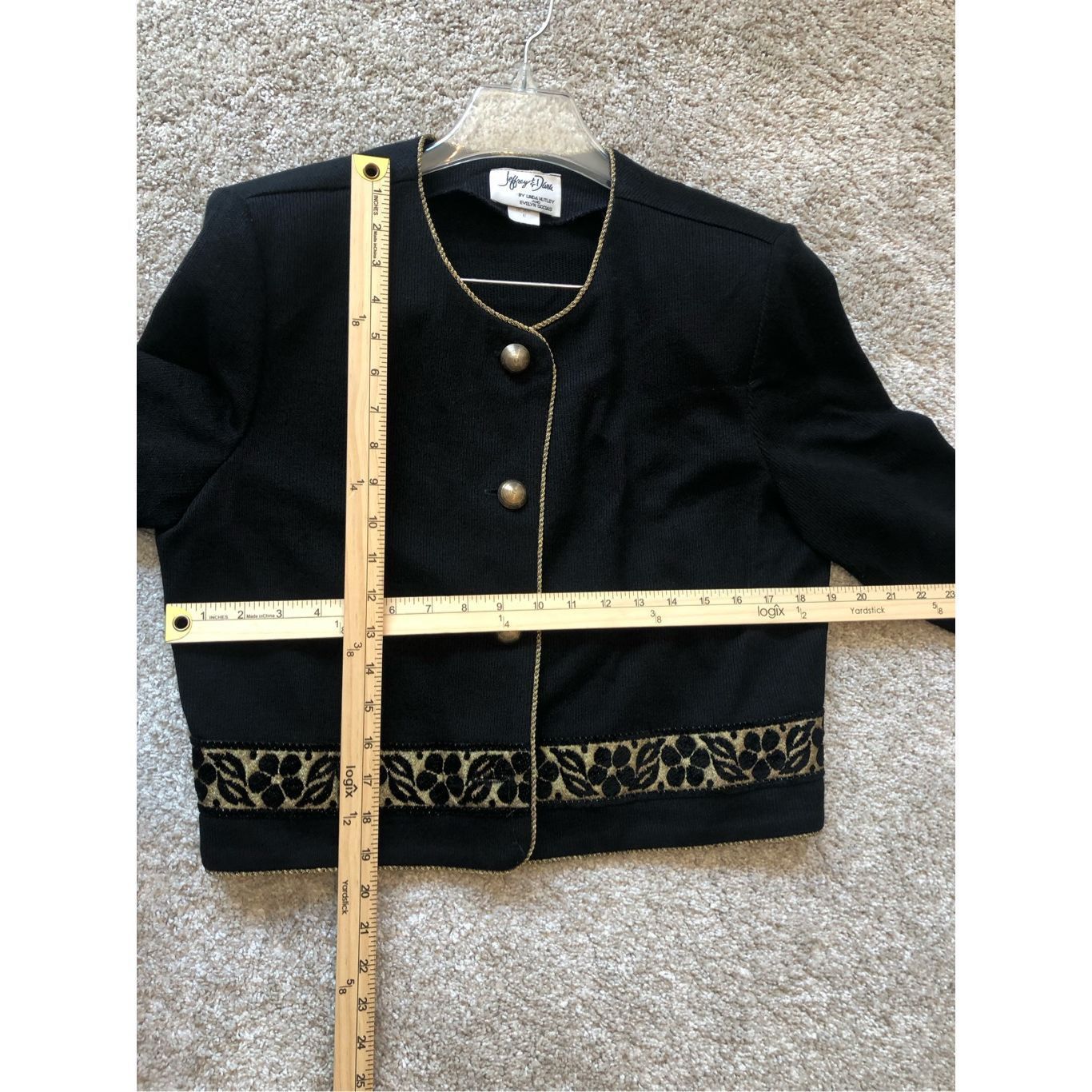 Other Jeffrey & Dana by Linda Hutley and Evelyn Socias Women’s Bla Size XL / US 12-14 / IT 48-50 - 8 Thumbnail