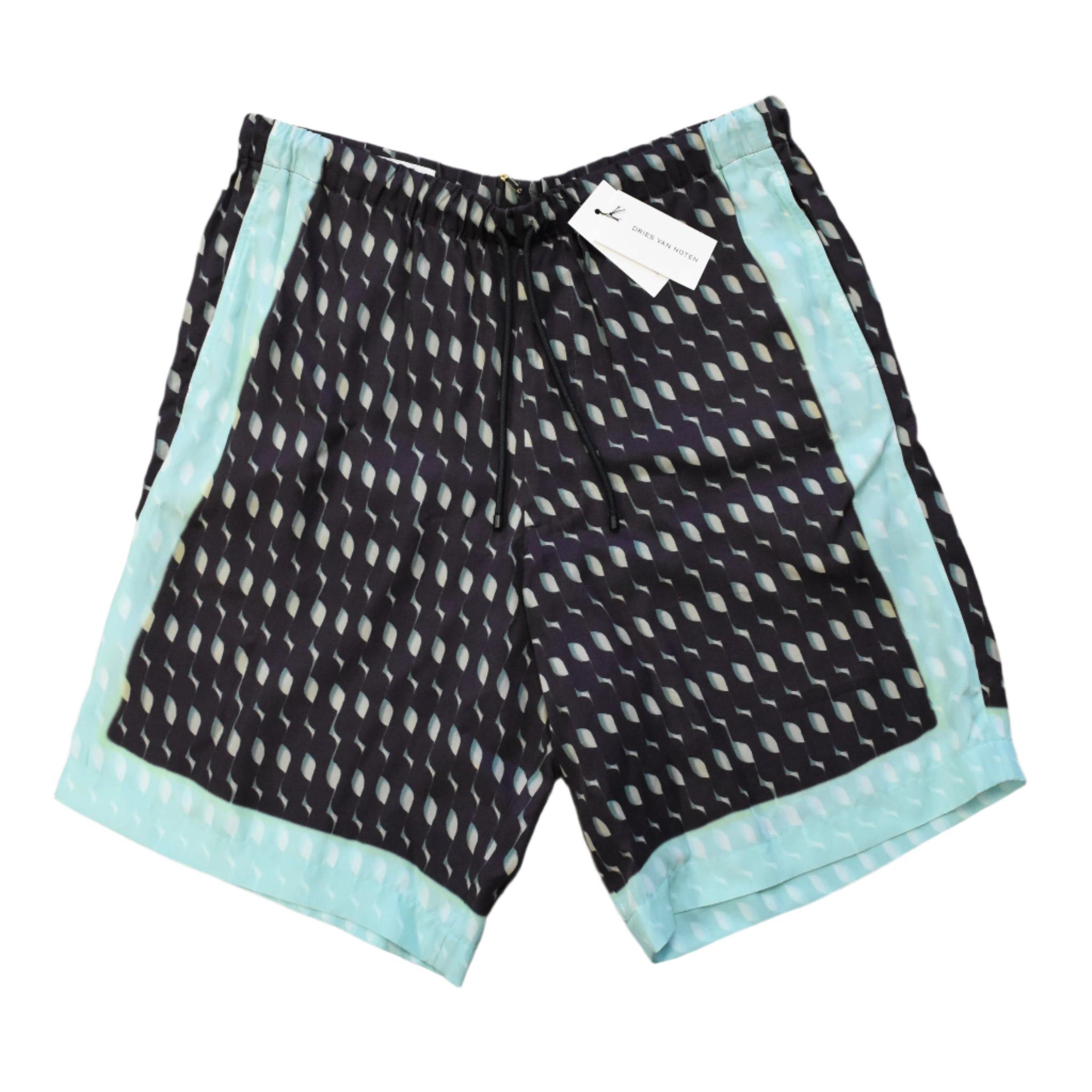 Dries Van Noten Dries Van Noten Digital Print Viscose Shorts Size US 34 / EU 50 - 1 Thumbnail