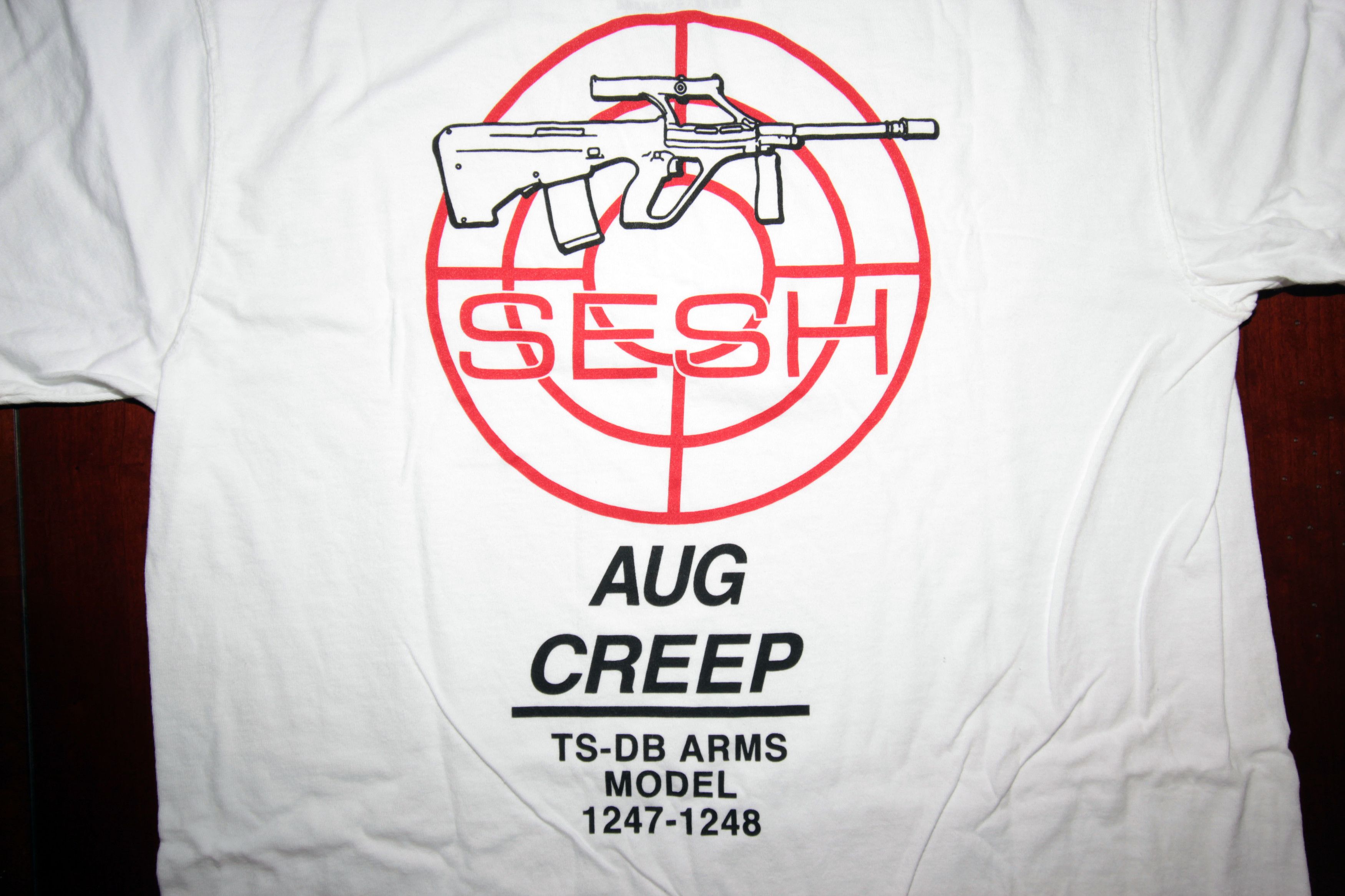 Bones × TeamSESH TeamSESH "AUG Creep" T-Shirt Size US S / EU 44-46 / 1 - 1 Thumbnail