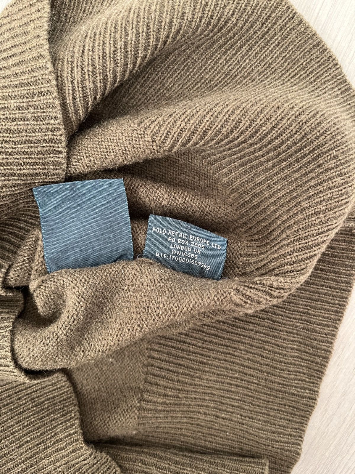 Polo Ralph Lauren × Vintage POLO Ralph Lauren sweater wool 100% XL Size US XL / EU 56 / 4 - 5 Thumbnail