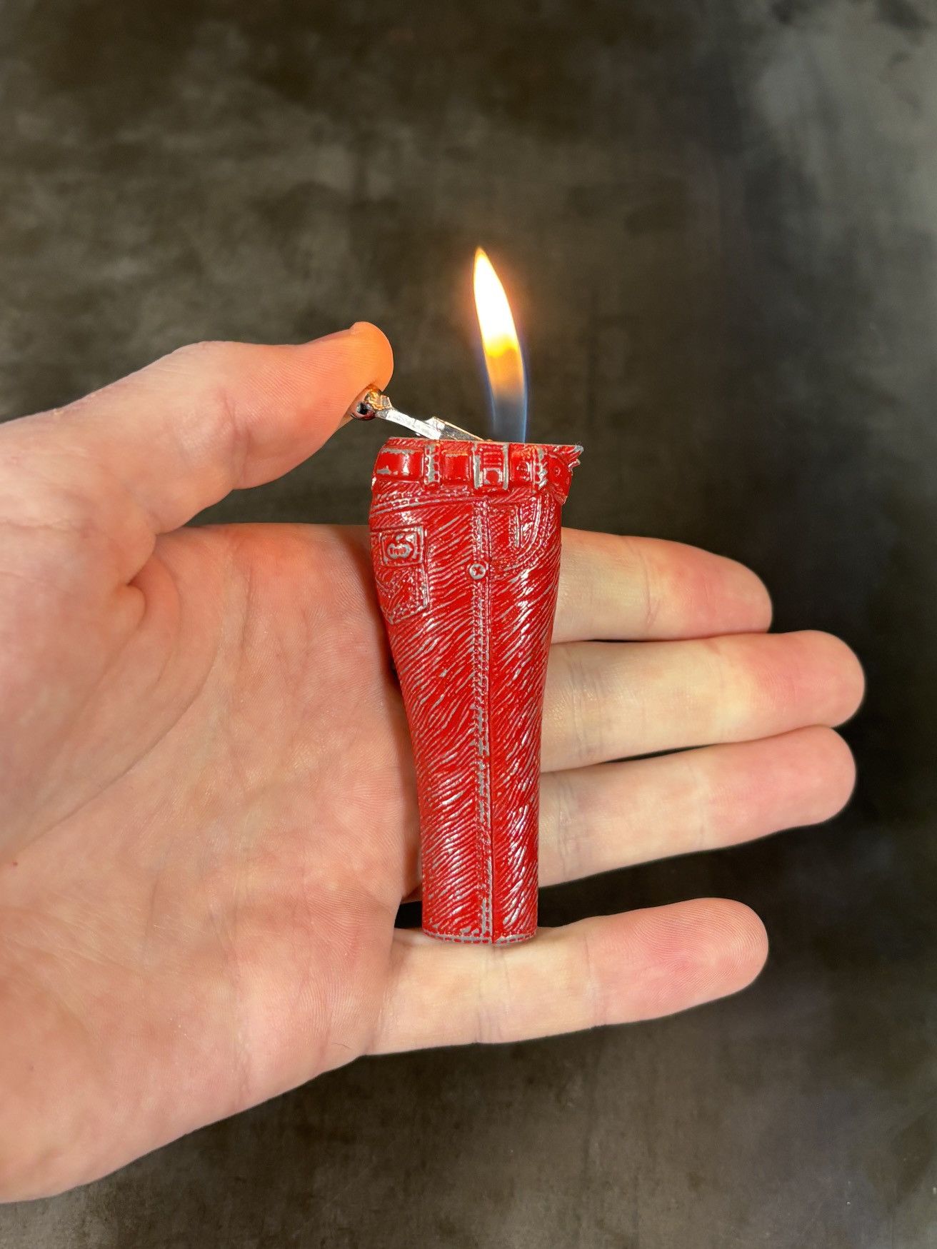 Vintage Vintage Jighter Jeans Vintage Lighter 1970s Denim Zippo 80s Size ONE SIZE - 1 Thumbnail