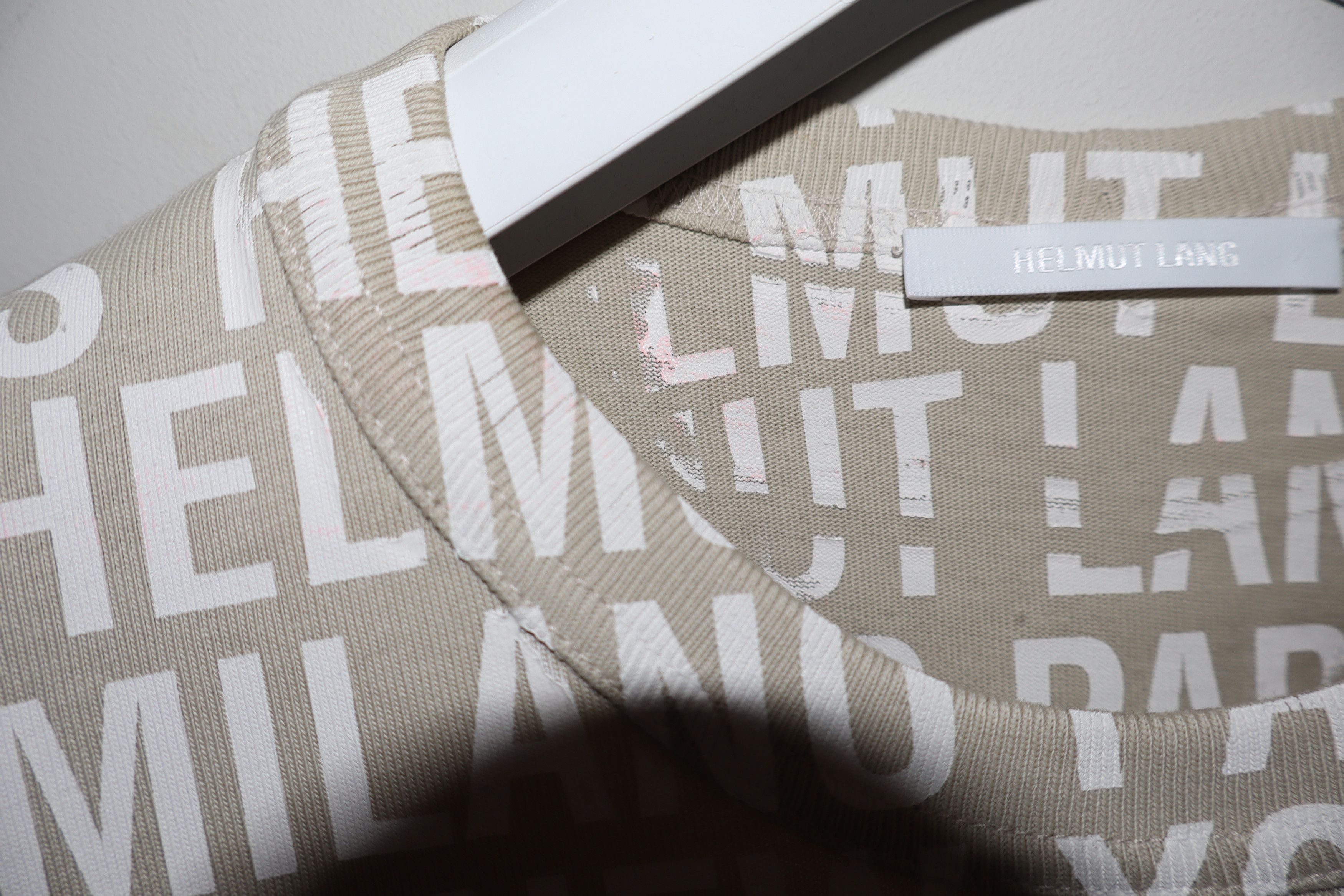 Helmut Lang Logo print t-shirt Size US M / EU 48-50 / 2 - 3 Thumbnail