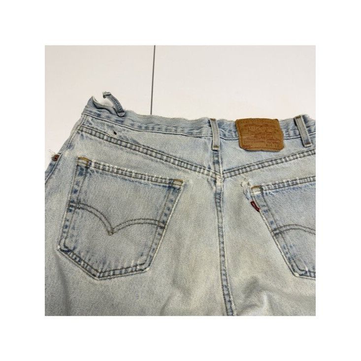 Levi's Vintage 90s Levis 505 Jeans Mens 34x30 (32x29) USA Light Was Size US 34 / EU 50 - 9 Thumbnail