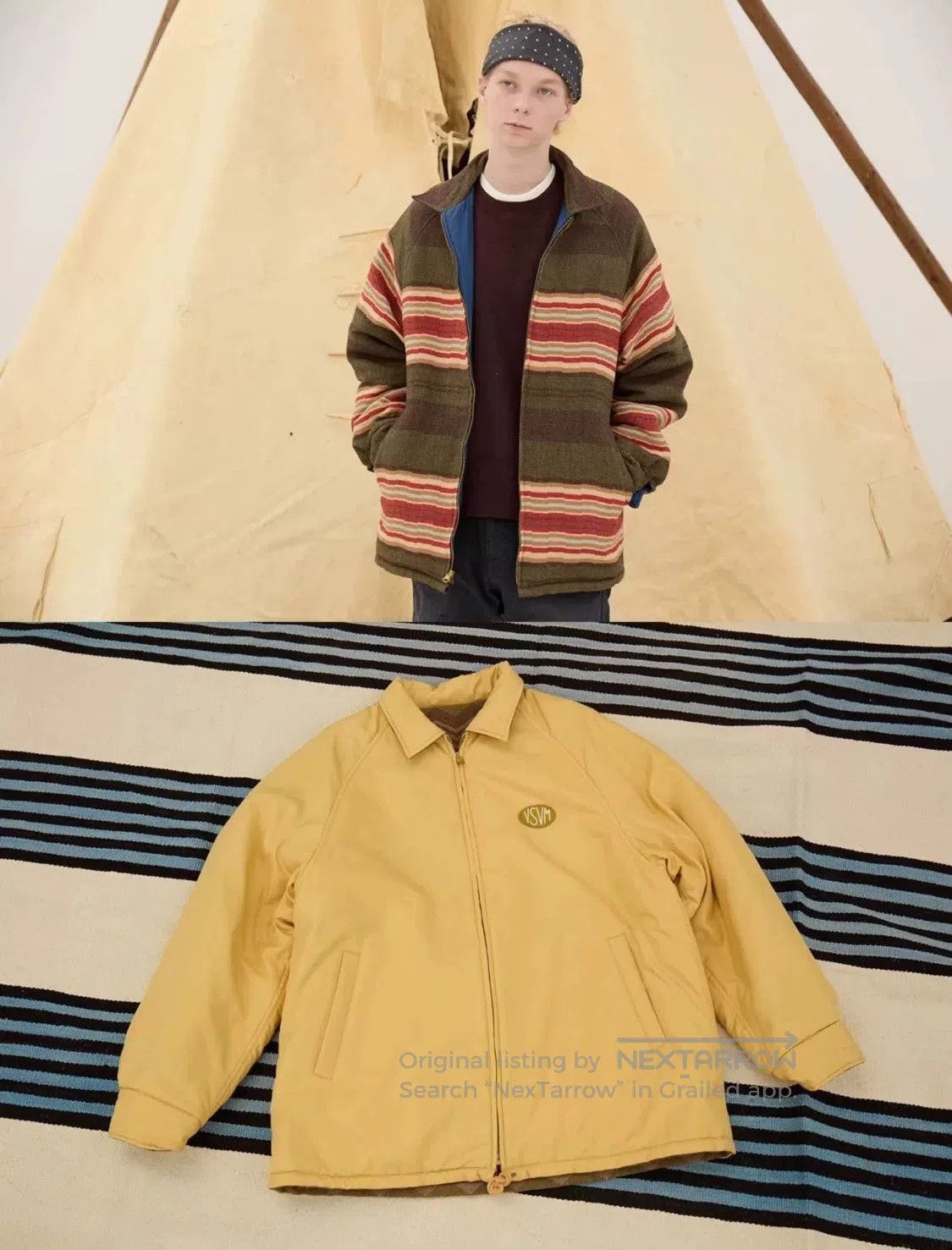 Visvim visvim 24AW COACH JKT JACQUARD BLANKET. Size US XL / EU 56 / 4 - 9 Thumbnail