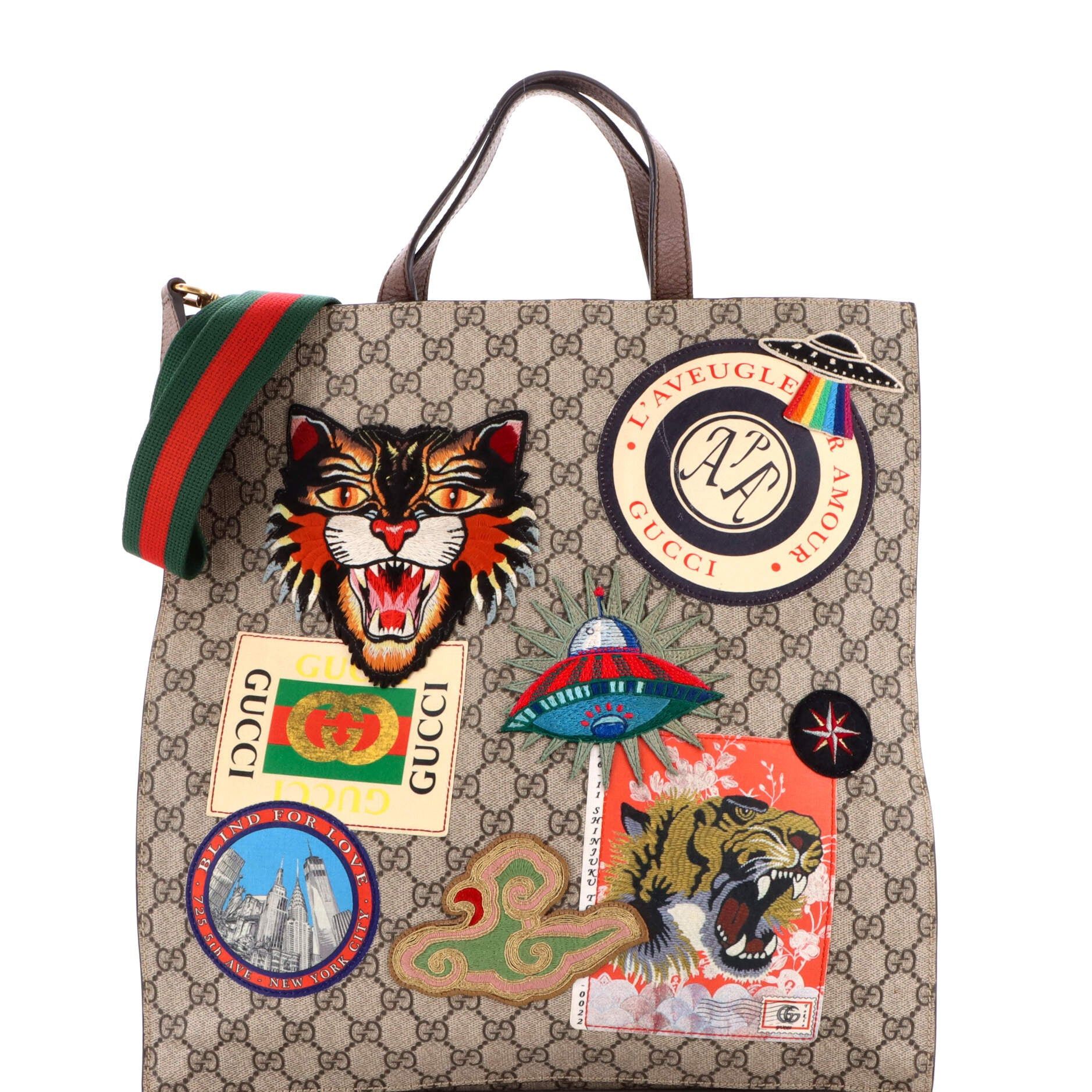 Gucci Courrier Convertible Soft Open Tote Size ONE SIZE - 1 Thumbnail
