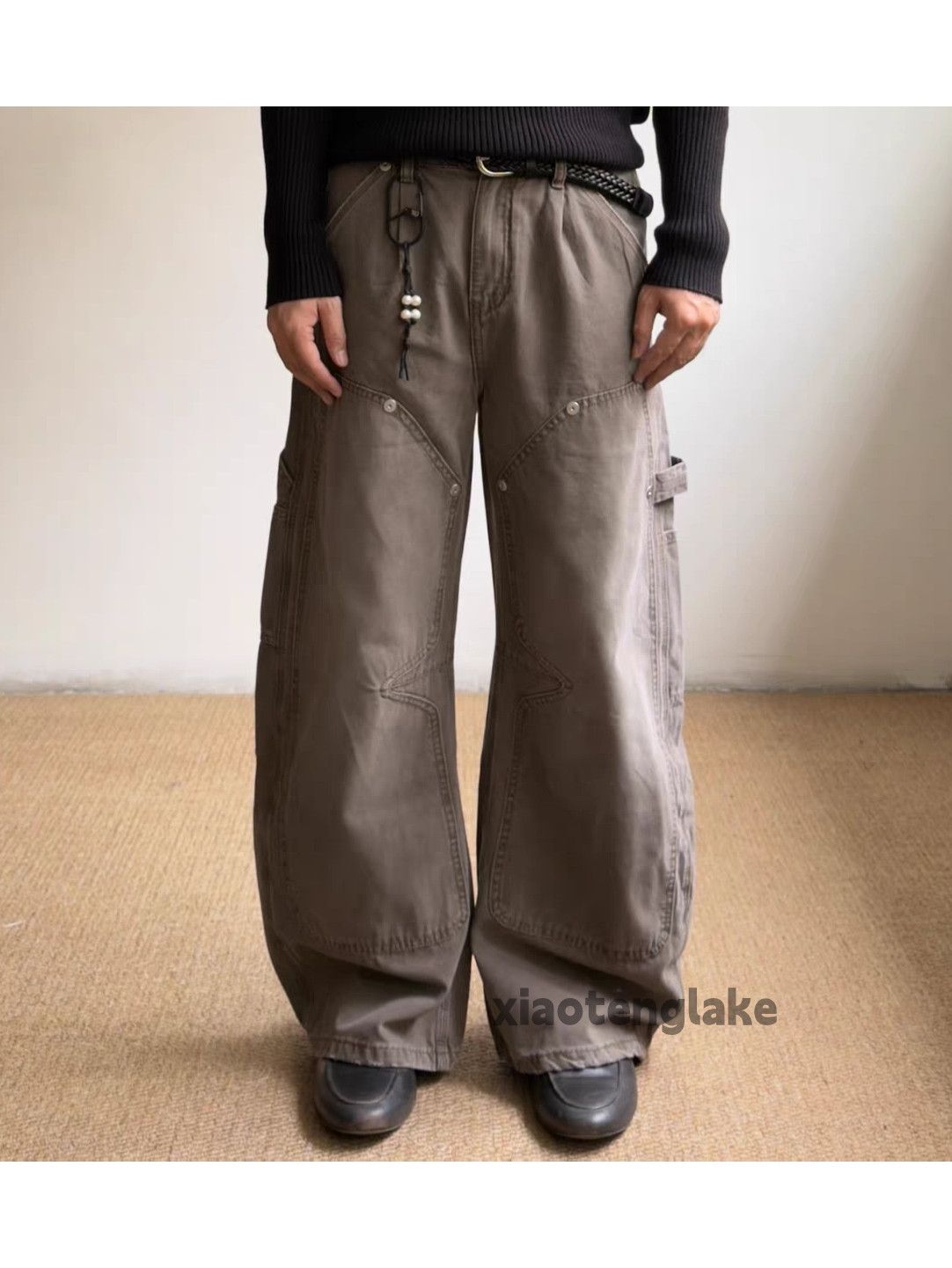 Vintage ltx vintage loose baggy skate hiphop Carpenter cargo pants Size US 28 / EU 44 - 1 Thumbnail