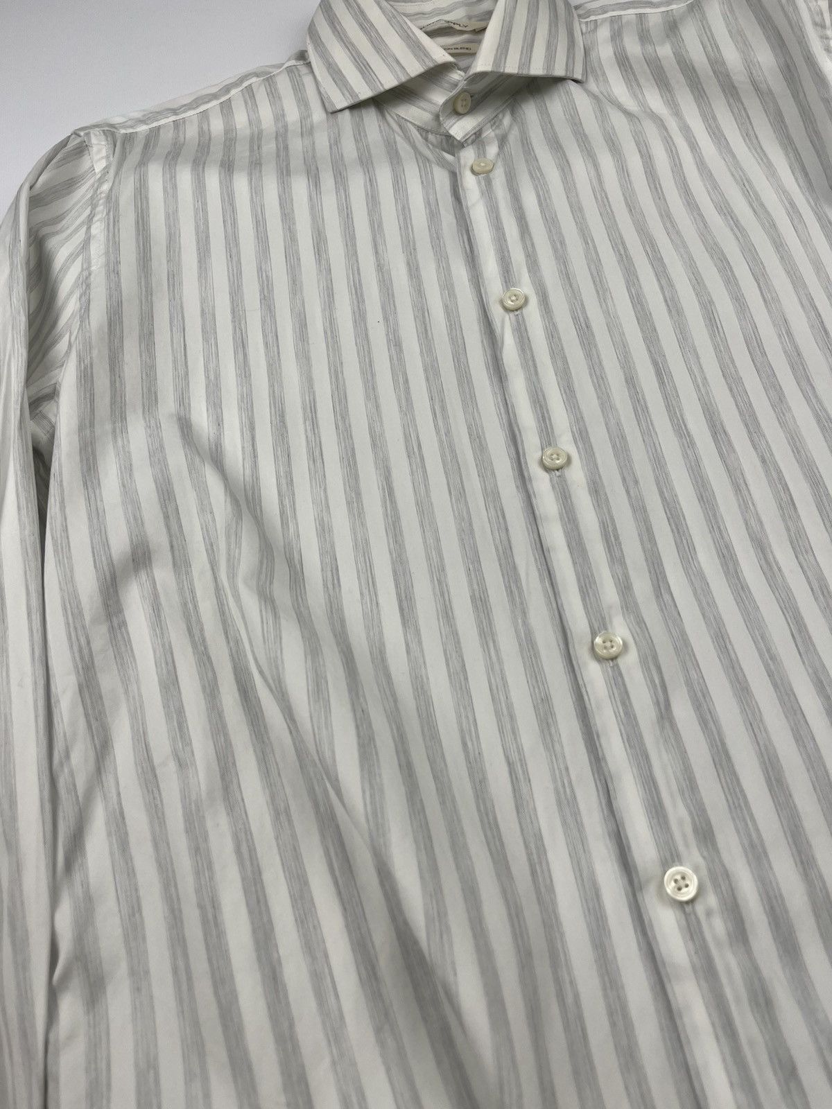 Suitsupply Suitsupply Mens Extra Slim Fit Shirt Button Up Long Sleeve Size US M / EU 48-50 / 2 - 6 Thumbnail
