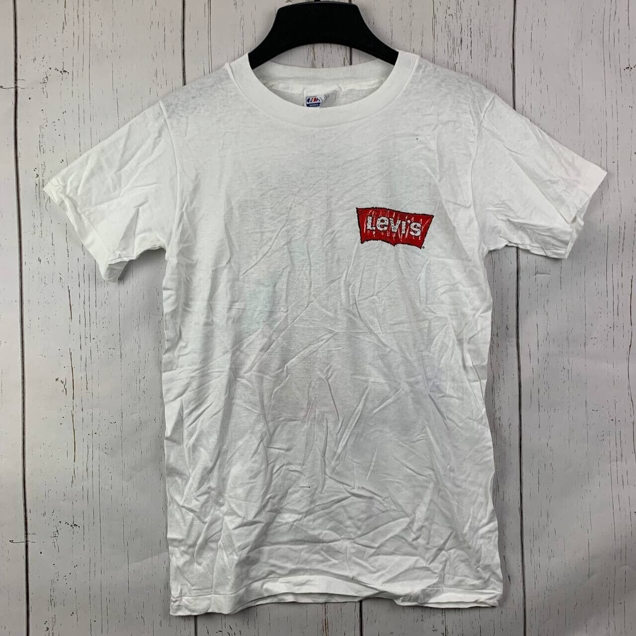 Hanes Vintage Levi's Get Real Small Hanes Casual T-Shirt Men Size US S / EU 44-46 / 1 - 3 Thumbnail