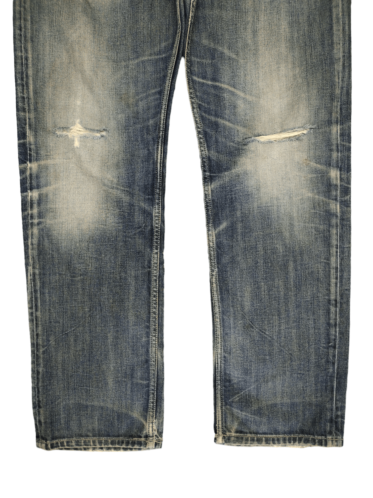 Vintage Y2k Diesel Waykee Distress Faded Regular Straight