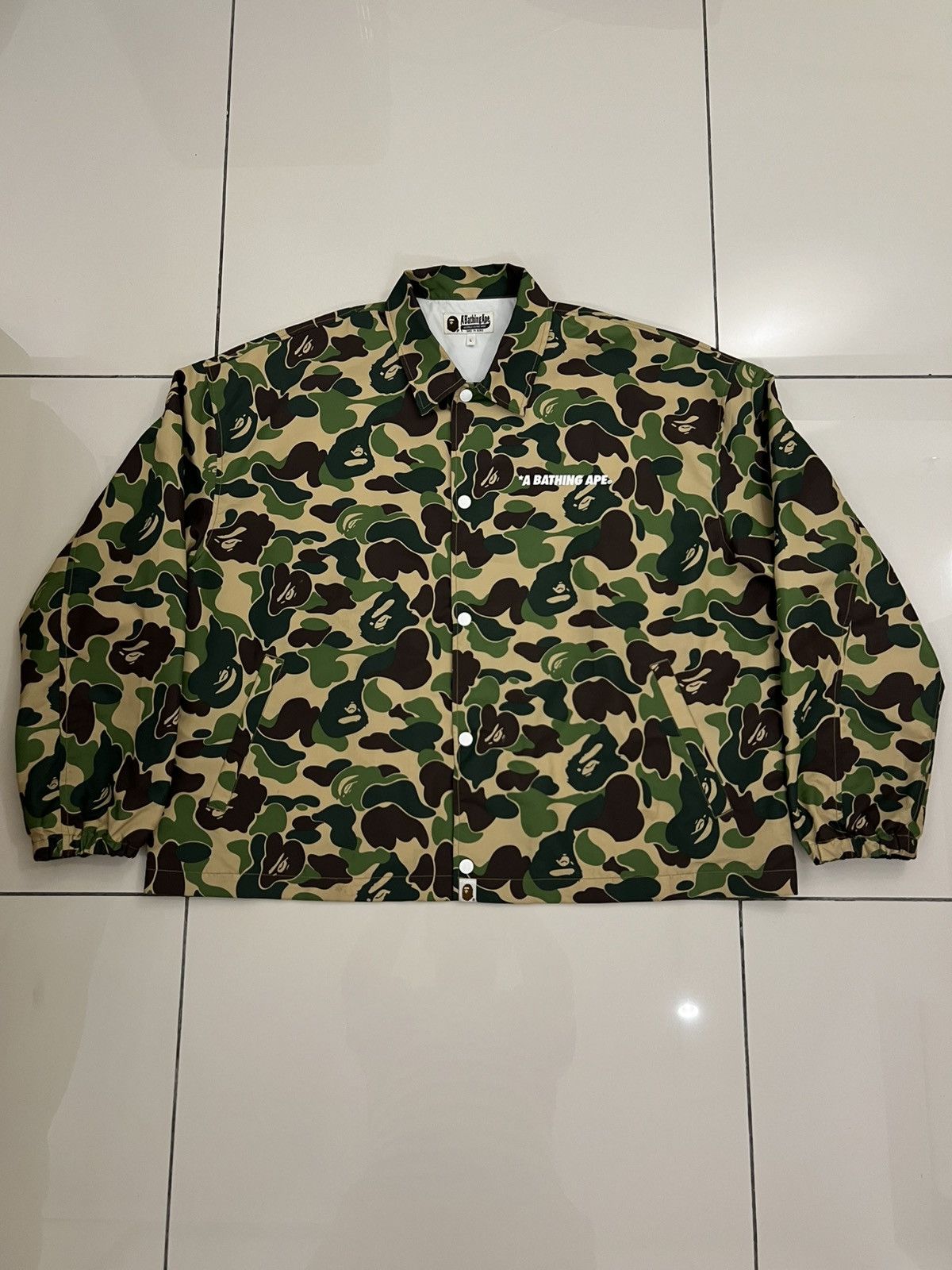 ABC Camo Relaxed Coach Jacket FW19