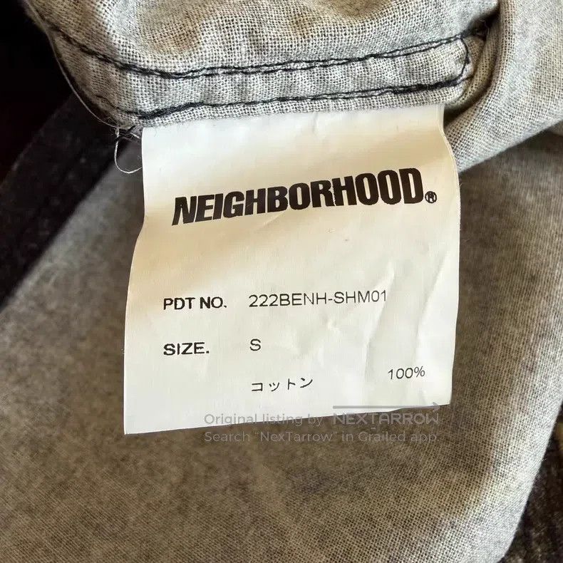 Neighborhood Neighborhood Tiger Oil Painting Plaid Shirt Size US S / EU 44-46 / 1 - 8 Thumbnail