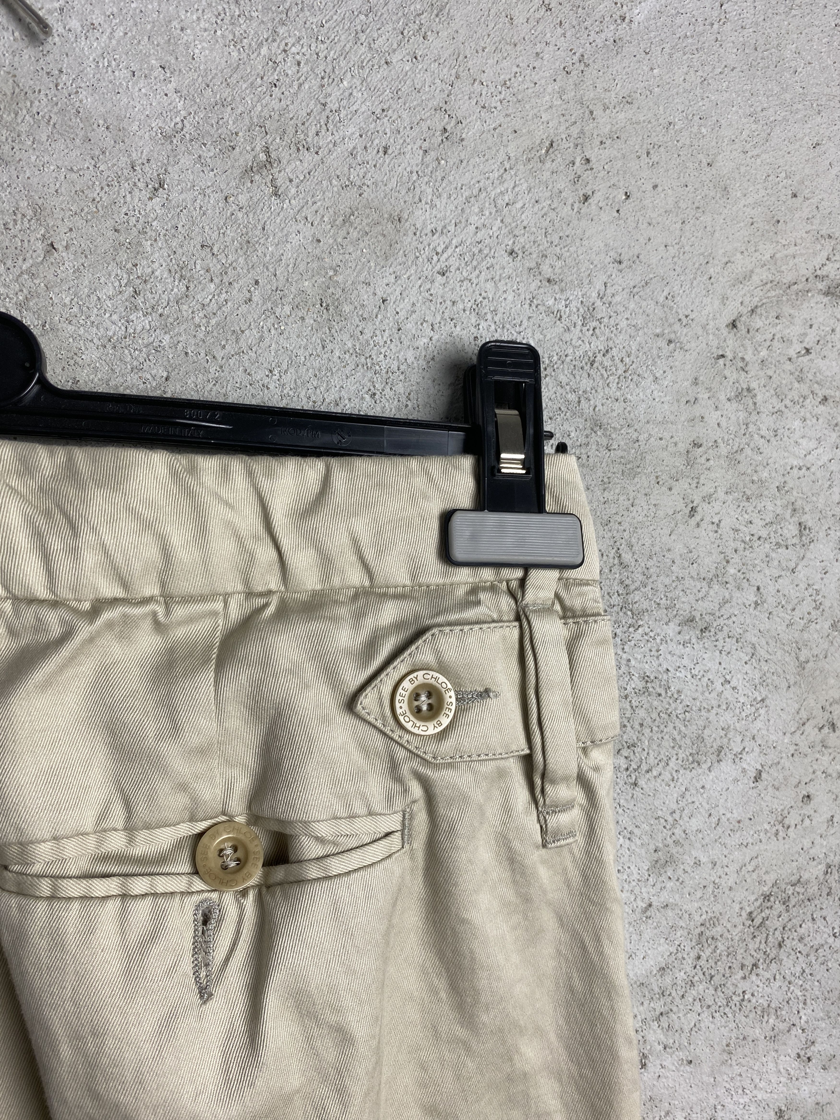 See by Chloe See by Chloe casual formal pants cotton elegant Size 28" / US 6 / IT 42 - 3 Thumbnail