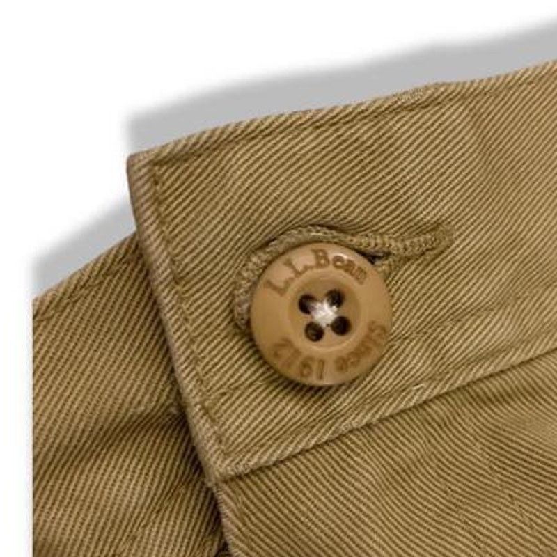 L.L. Bean Vintage LL Bean Tan Khaki Cargo Bermuda Shorts Sz 36 Cotton Size US 36 / EU 52 - 5 Thumbnail