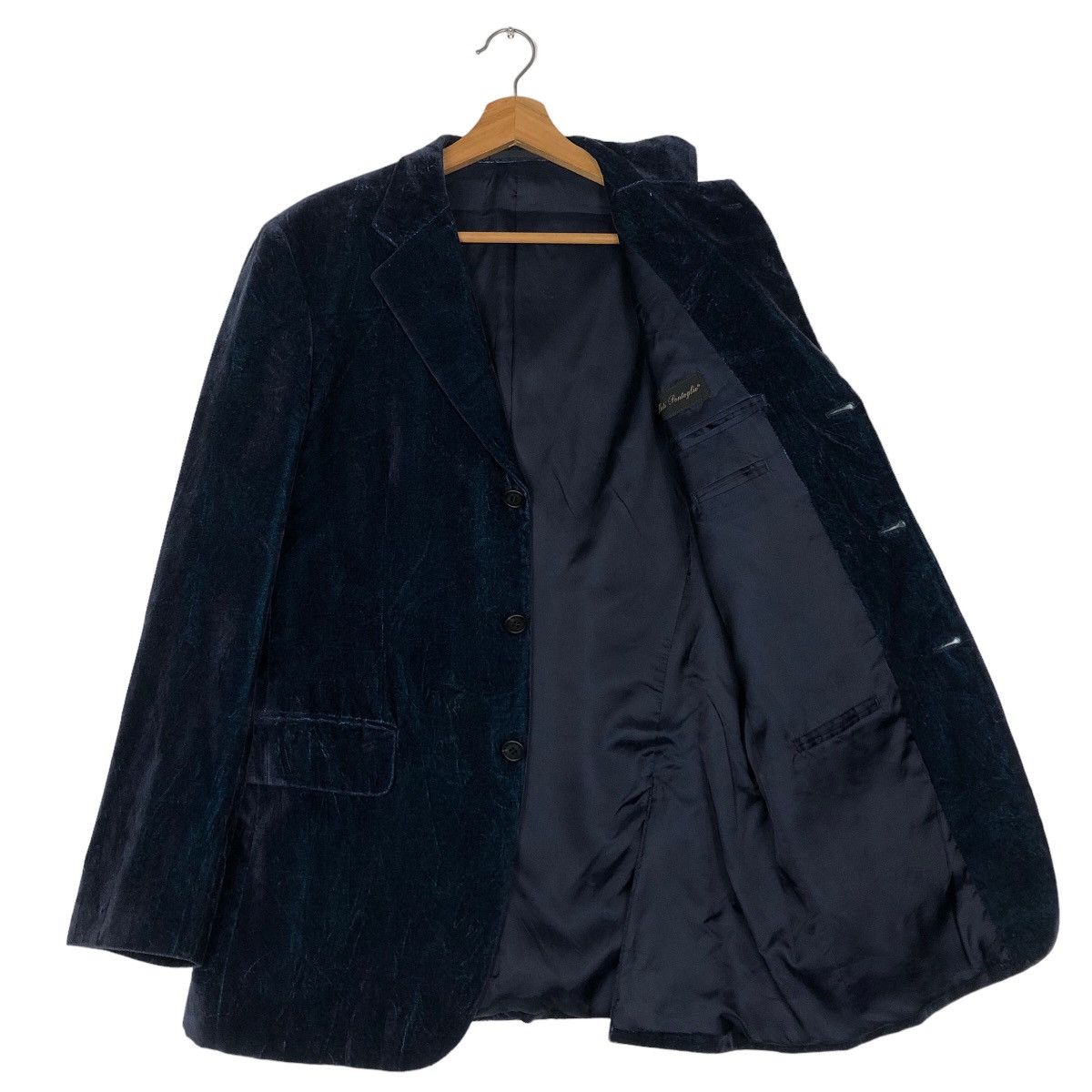 Vintage 🔥Vtg Velvet Jacket Double Breast Paul Smith London Size US M / EU 48-50 / 2 - 9 Thumbnail