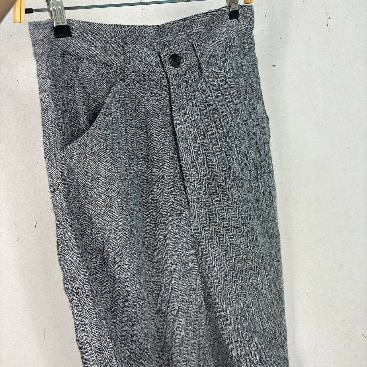 Yohji Yamamoto Yohji Yamamoto Wool Tweed Harem Crotch Pants Unisex Size US 31 - 5 Thumbnail